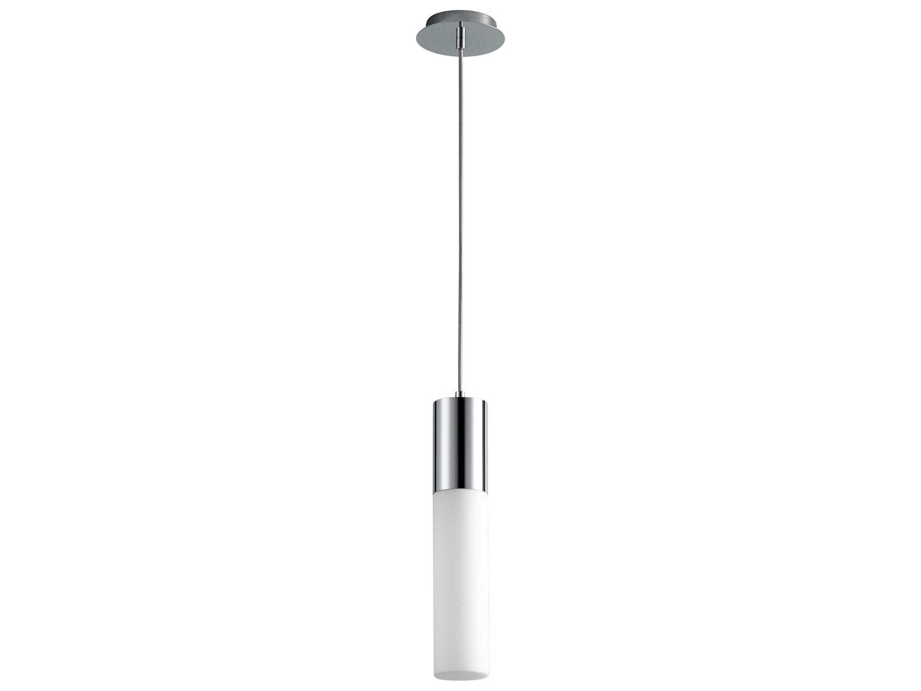Oxygen by Quorum Magnum 1-Light Polished Chrome Cylinder Mini Pendant