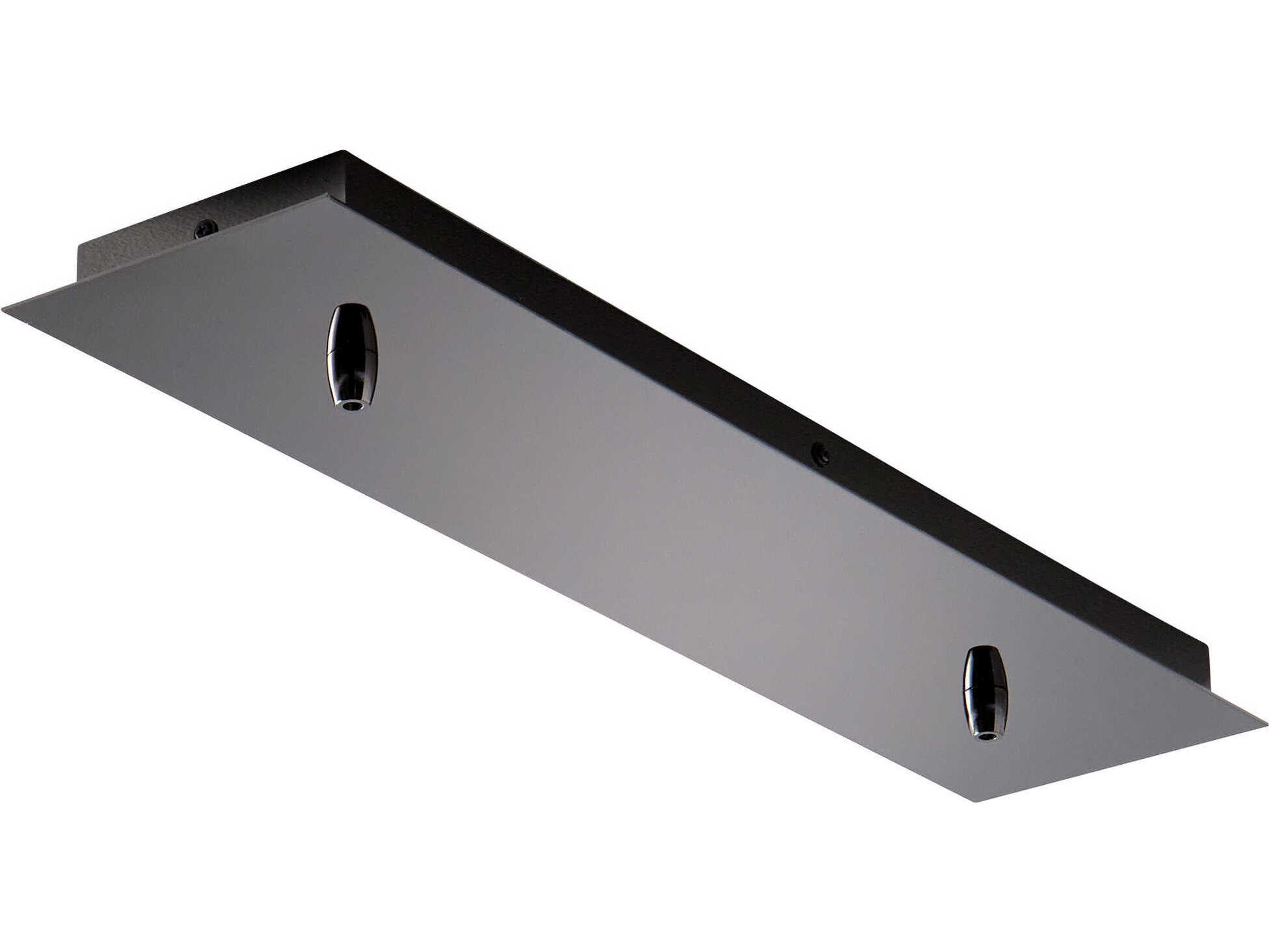 Oxygen by Quorum Gunmetal 2-Light Linear Canopy