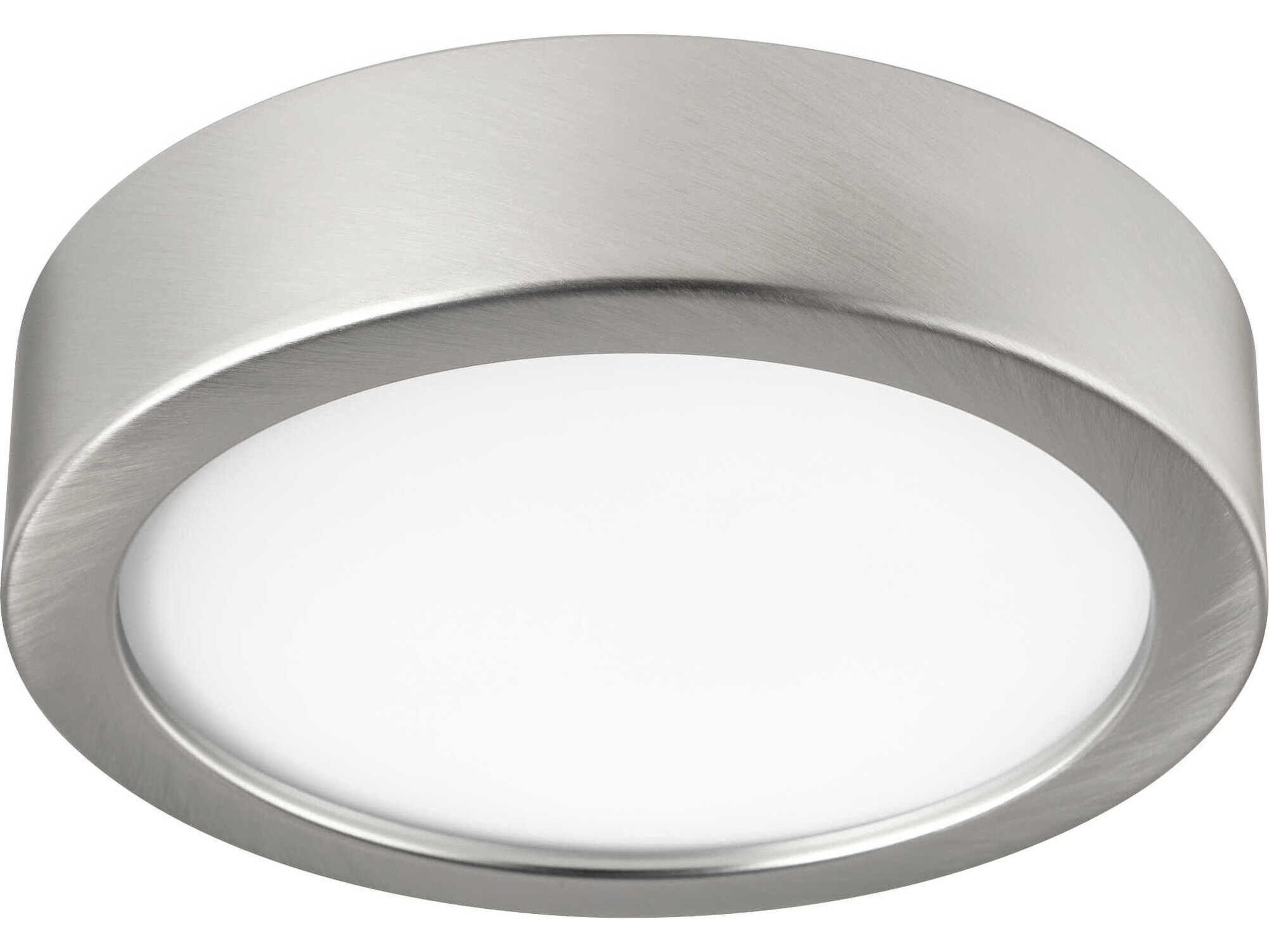 Oxygen by Quorum Fleet Satin Nickel Disk Fan Light Kit