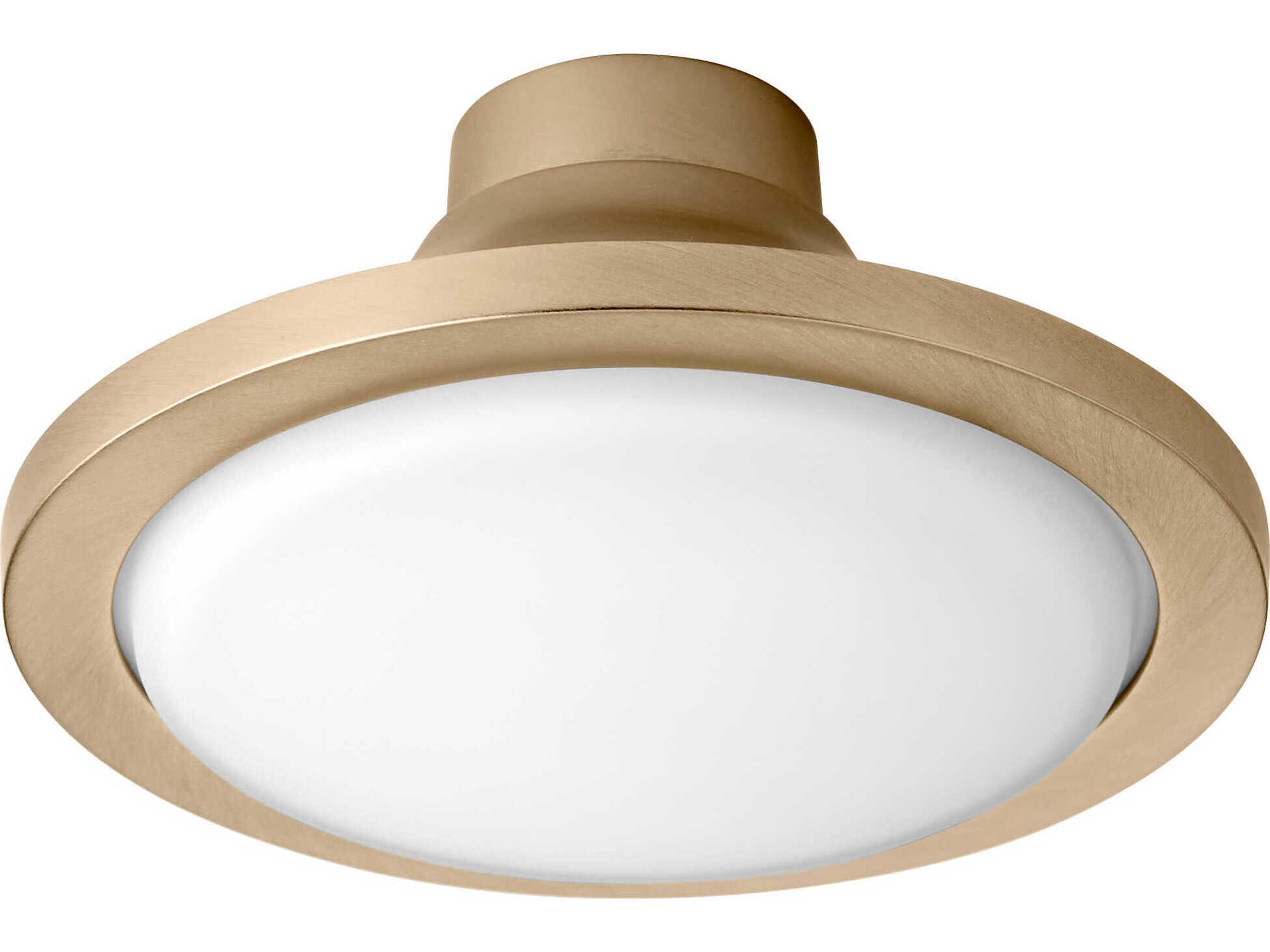 Oxygen by Quorum Juno Aged Brass Fan Light Kit