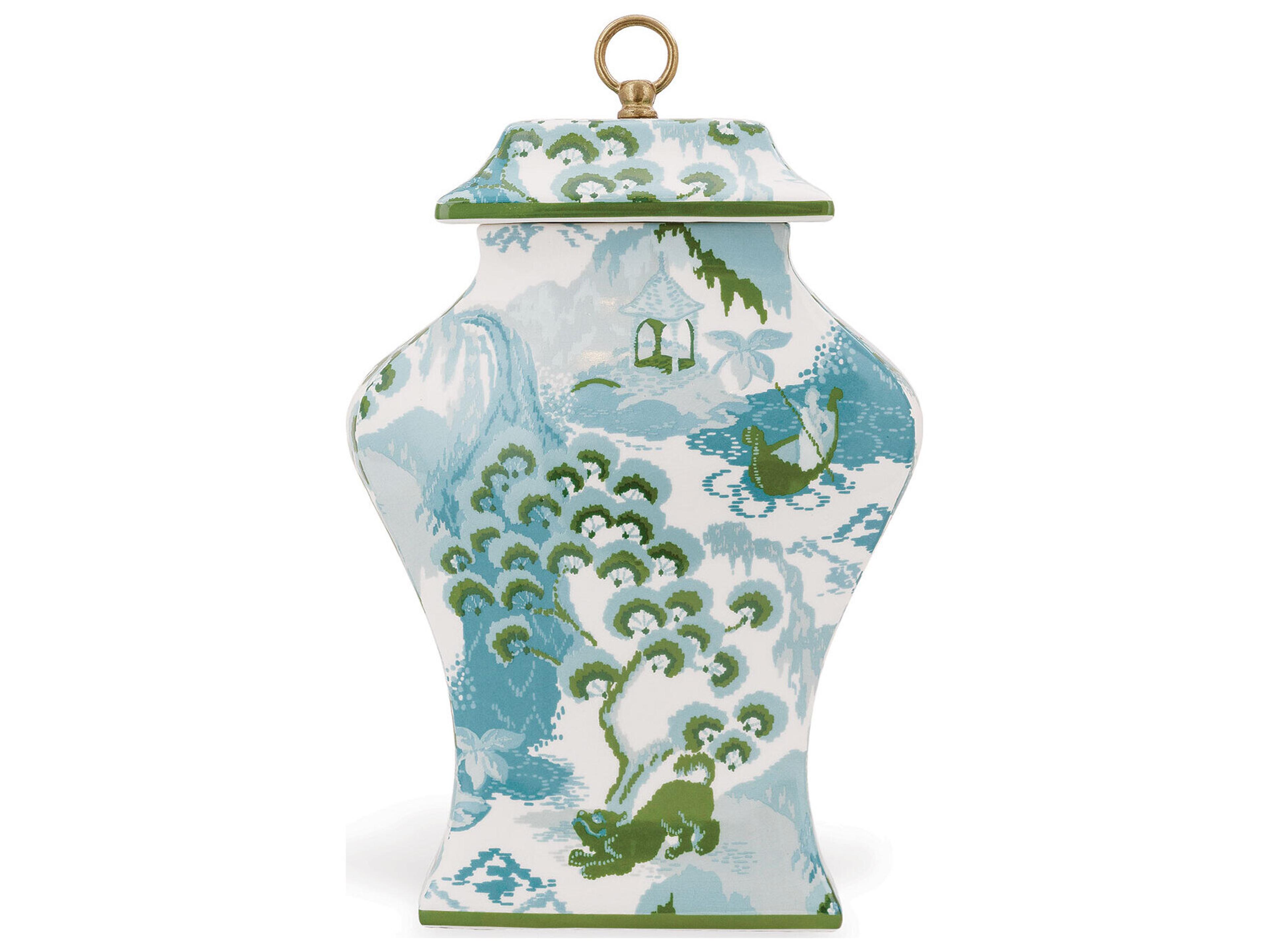 Port 68 Canton Celadon Jar