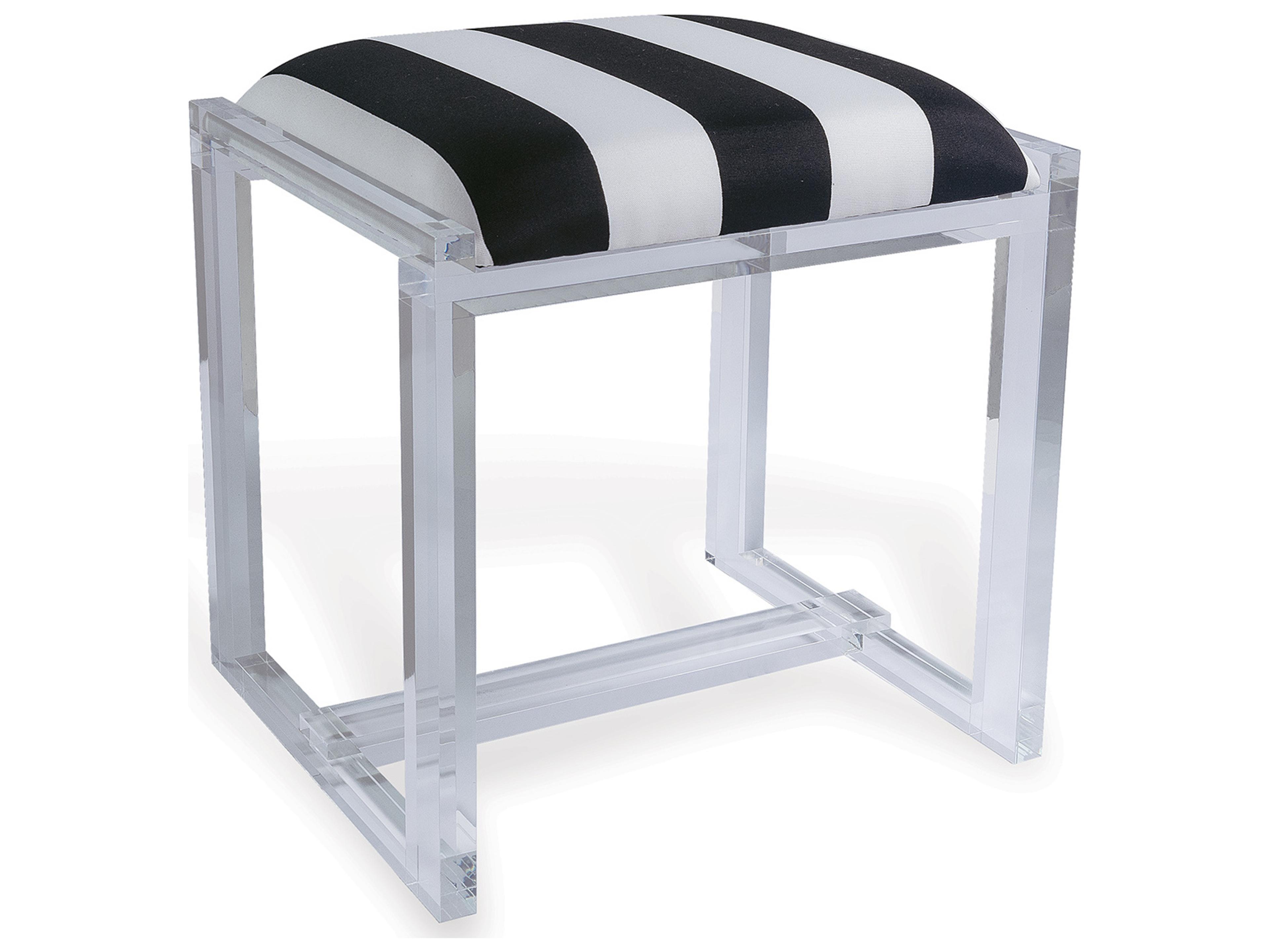 Port 68 Glencoe Black Stripe Bench