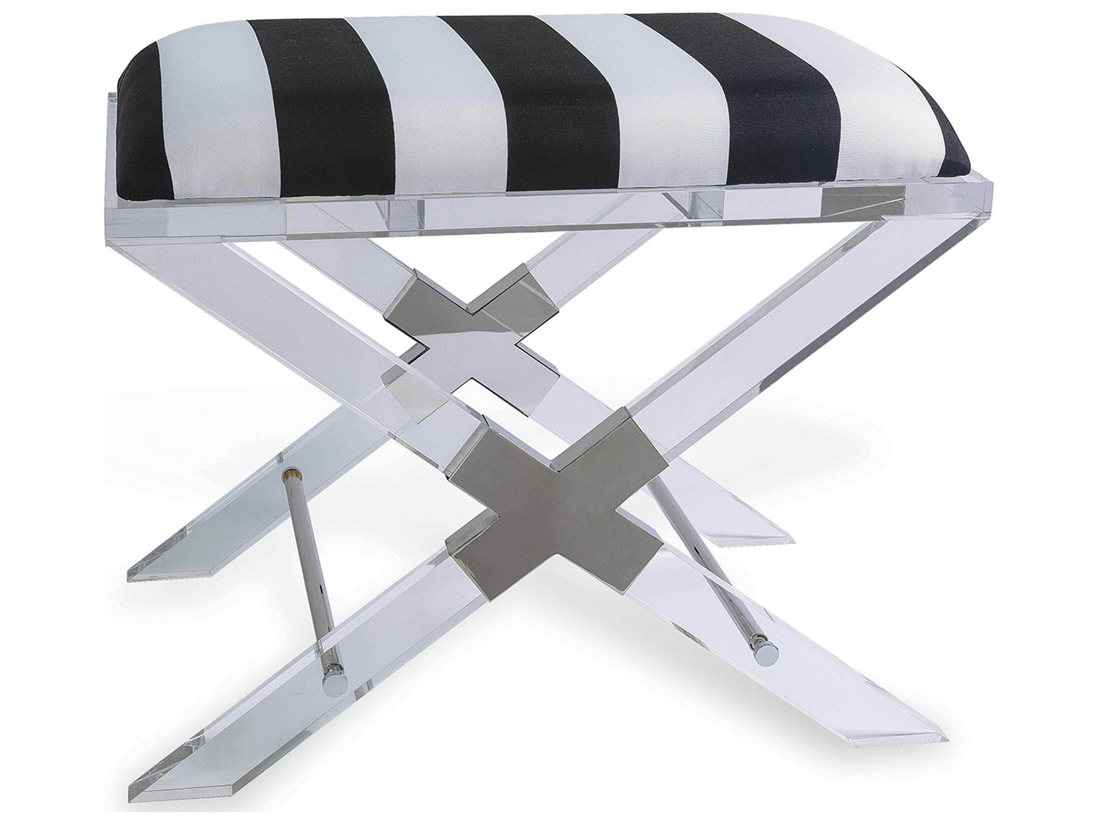 Port 68 Crossing Black Stripe Bench  *