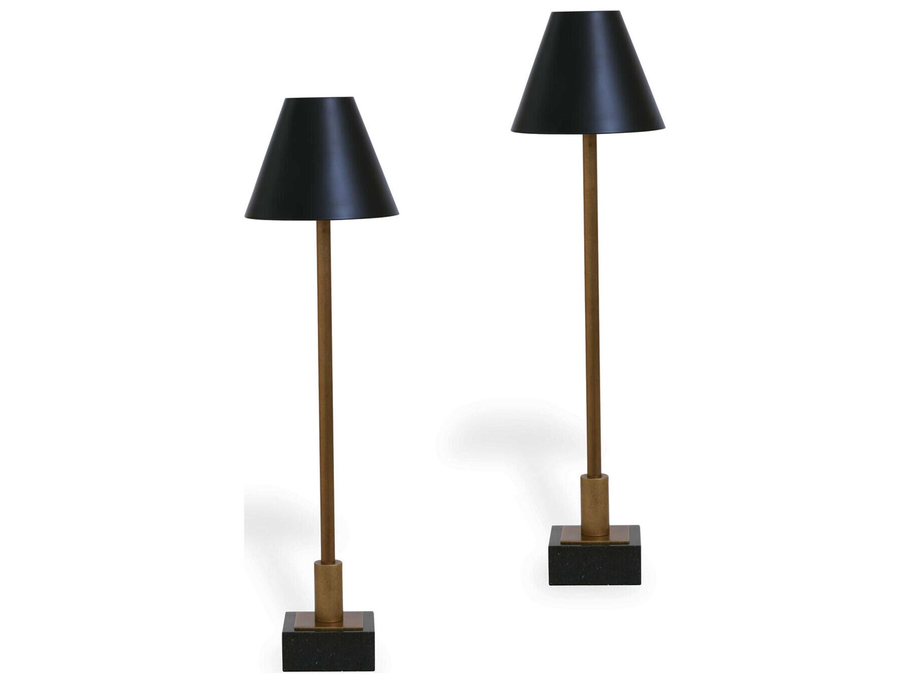Port 68 Marais Brass Buffet Lamp (Set/2) 29"H