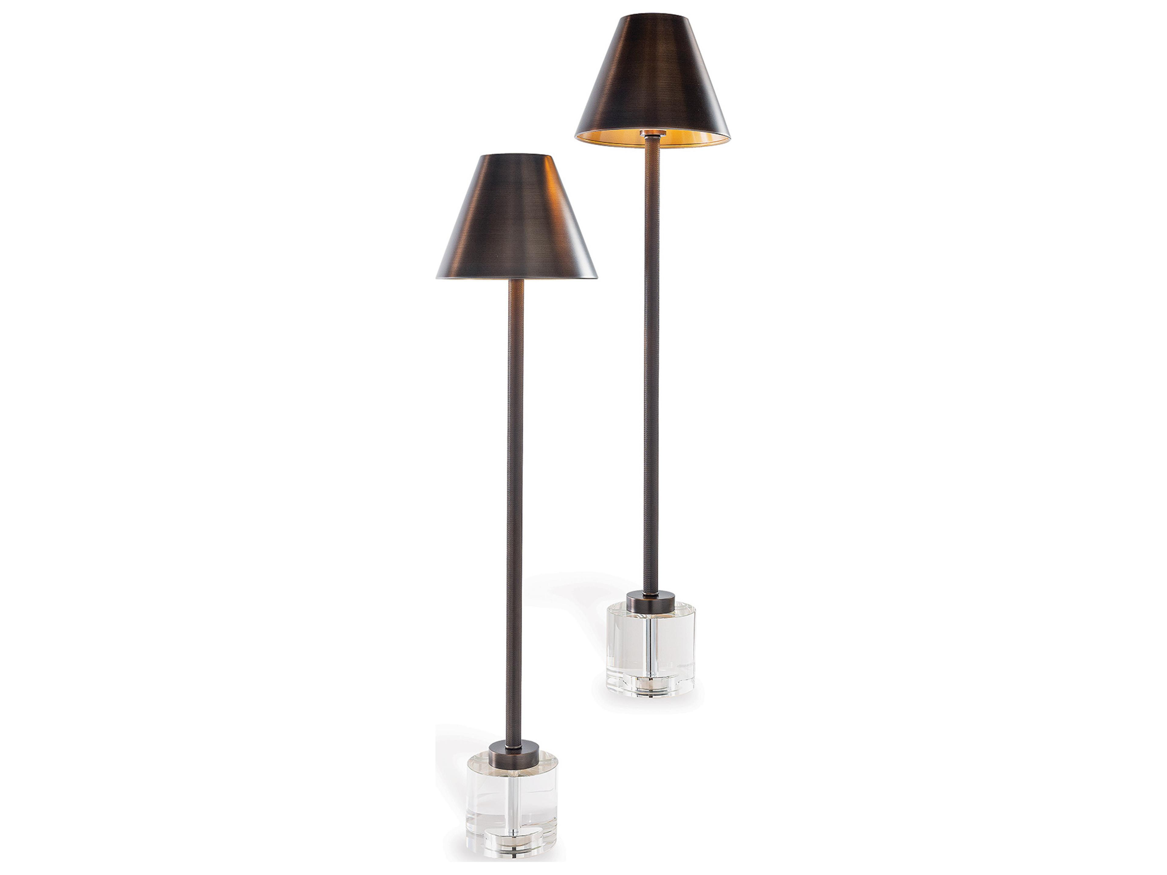 Port 68 Parliament Crystal/Bronze Buffet Lamp (Set/2)