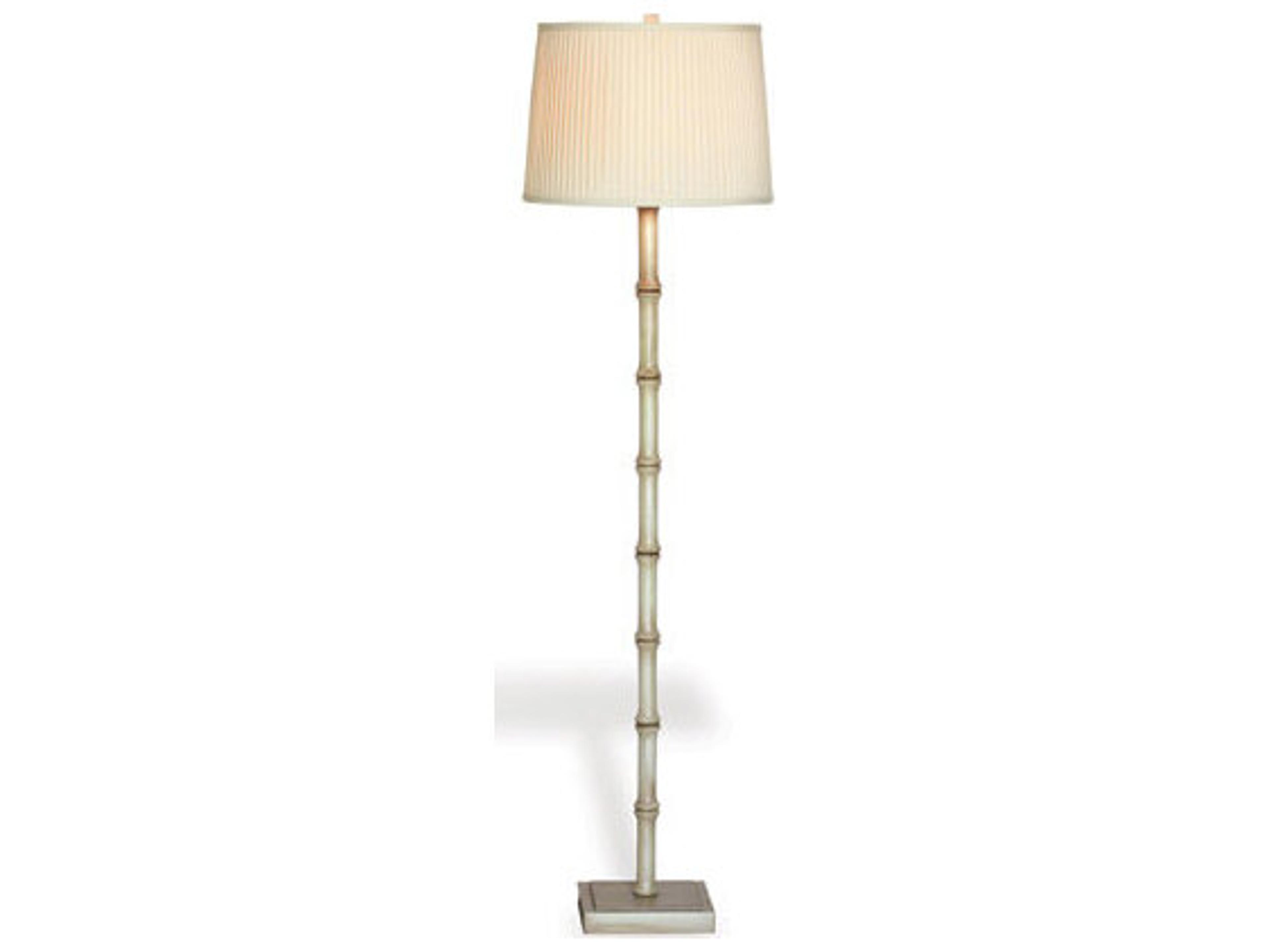 Port 68 Lauderdale Ivory Floor Lamp 63"H