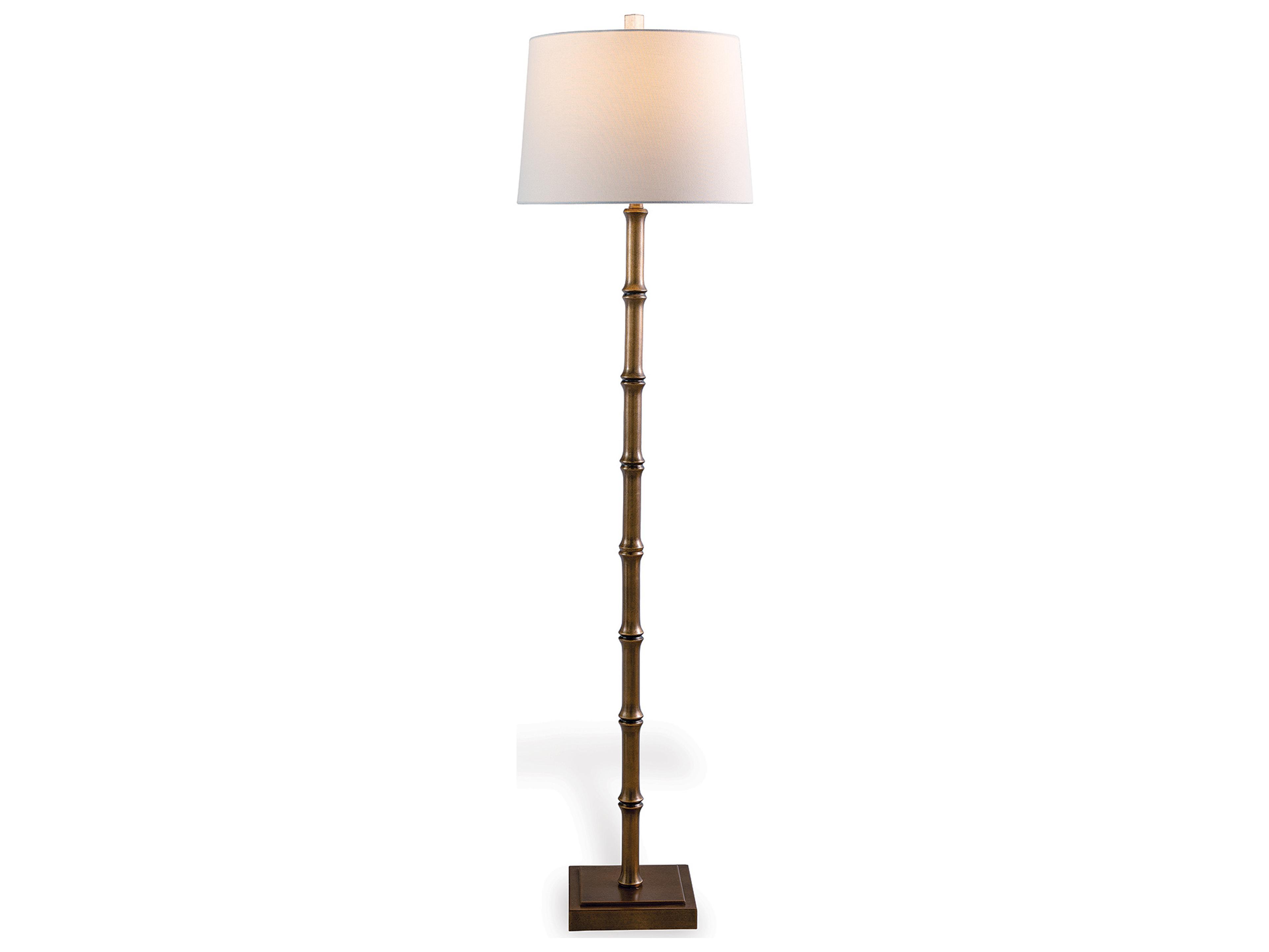 Port 68 Lauderdale Floor Lamp Brass 63"H X 17"Dia