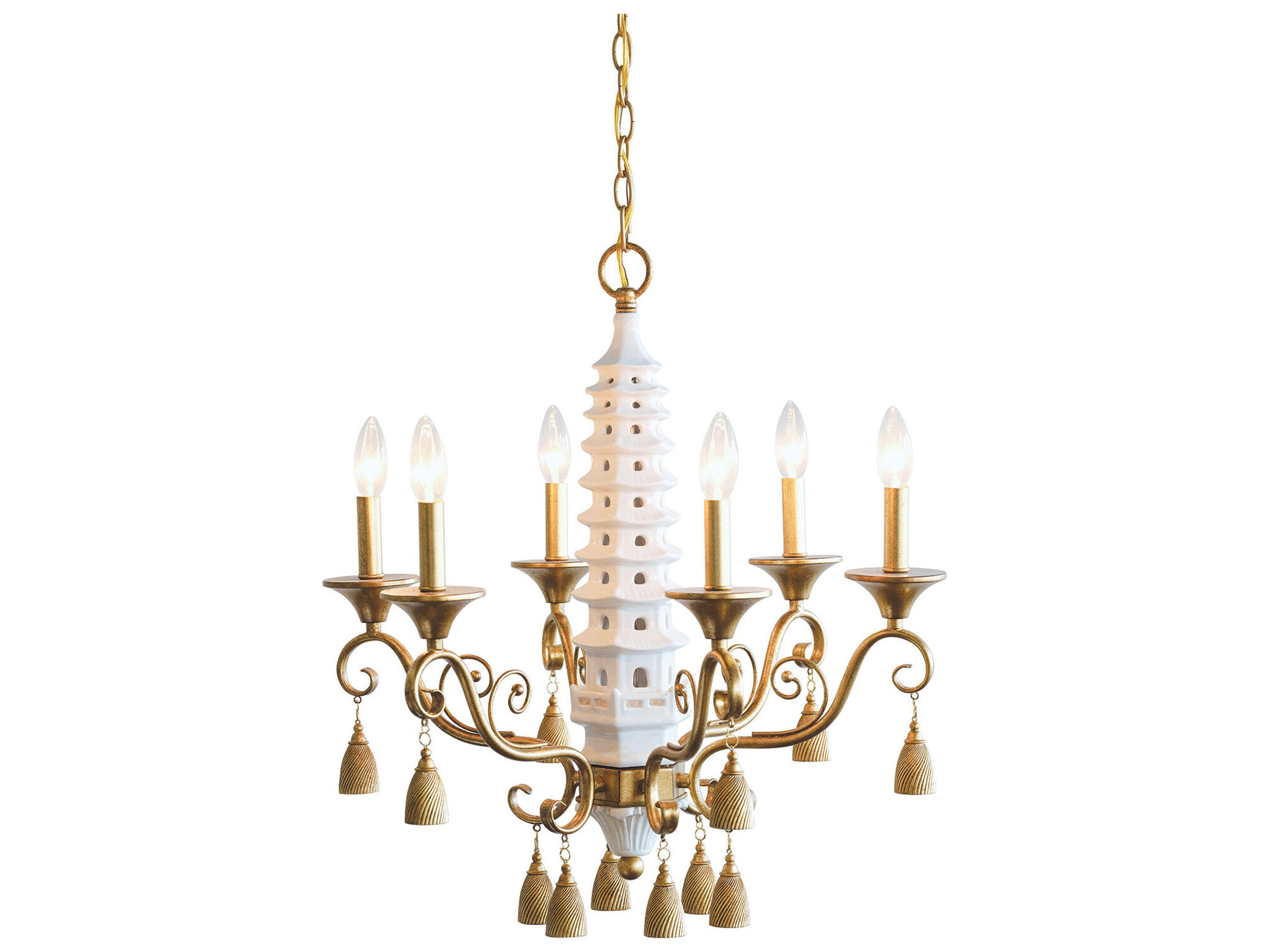 Port 68 Oh, Pagoda Chandelier