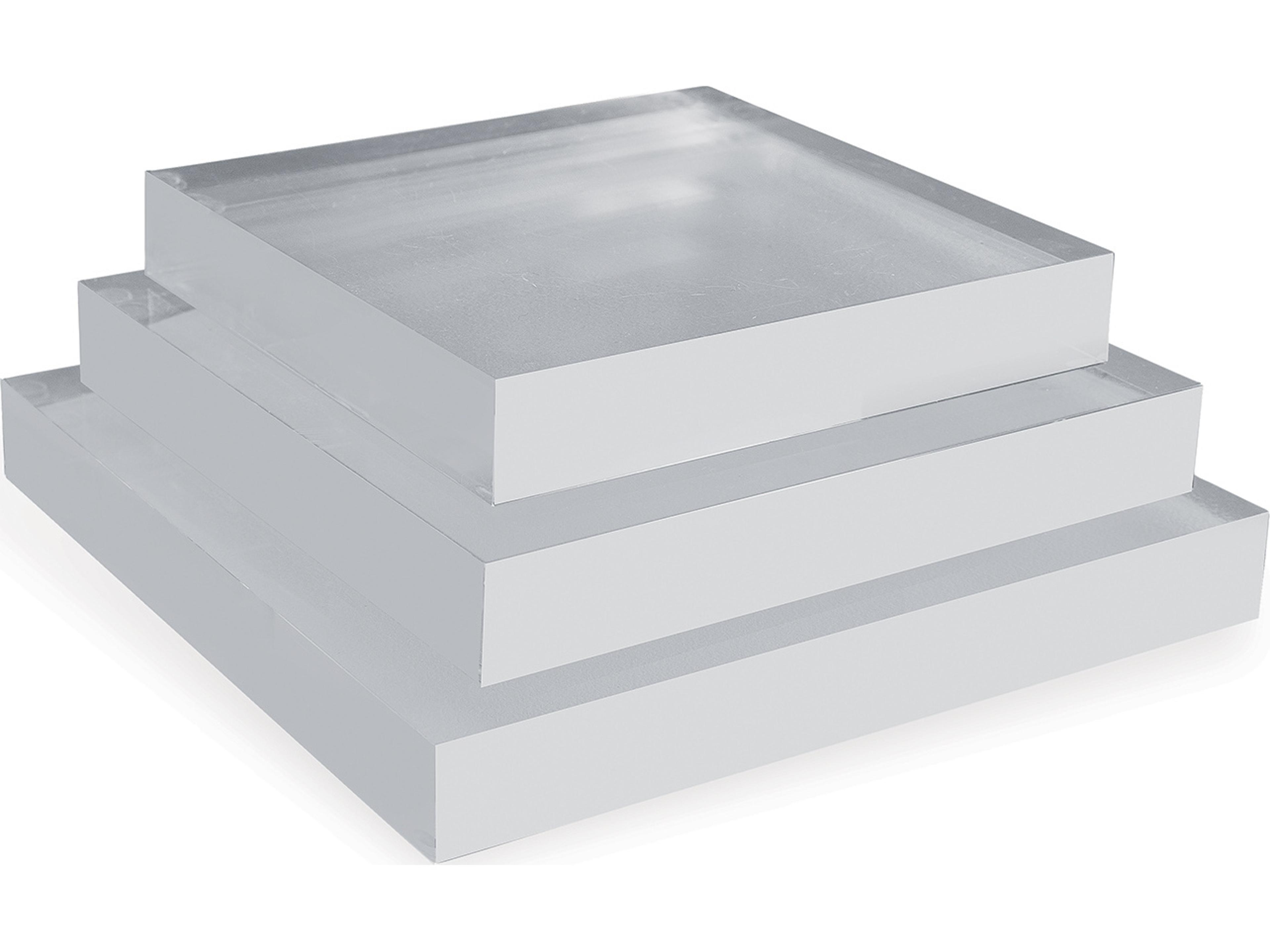 Port 68 Acrylic Stand Square 6" (Set Of 2)