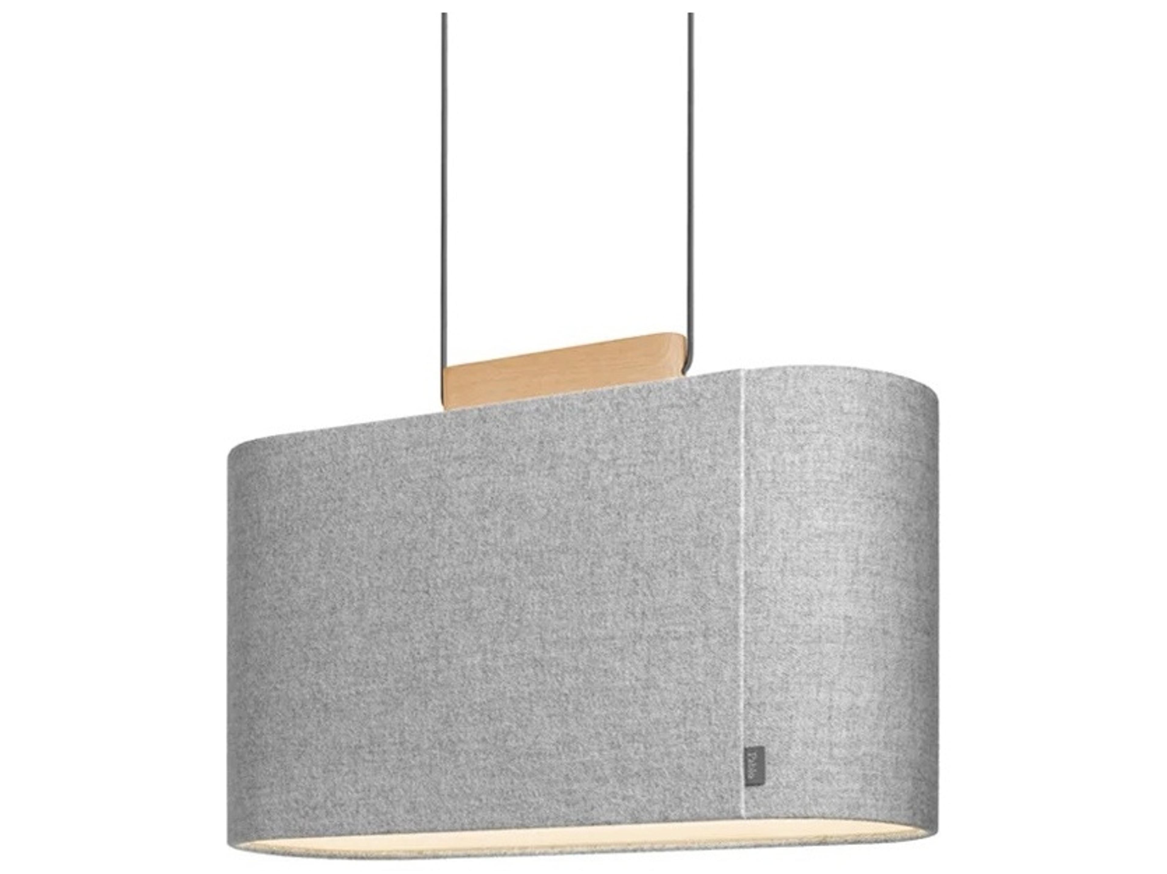 Pablo Belmont 2-Light Silverdale Gray Drum Island Pendant