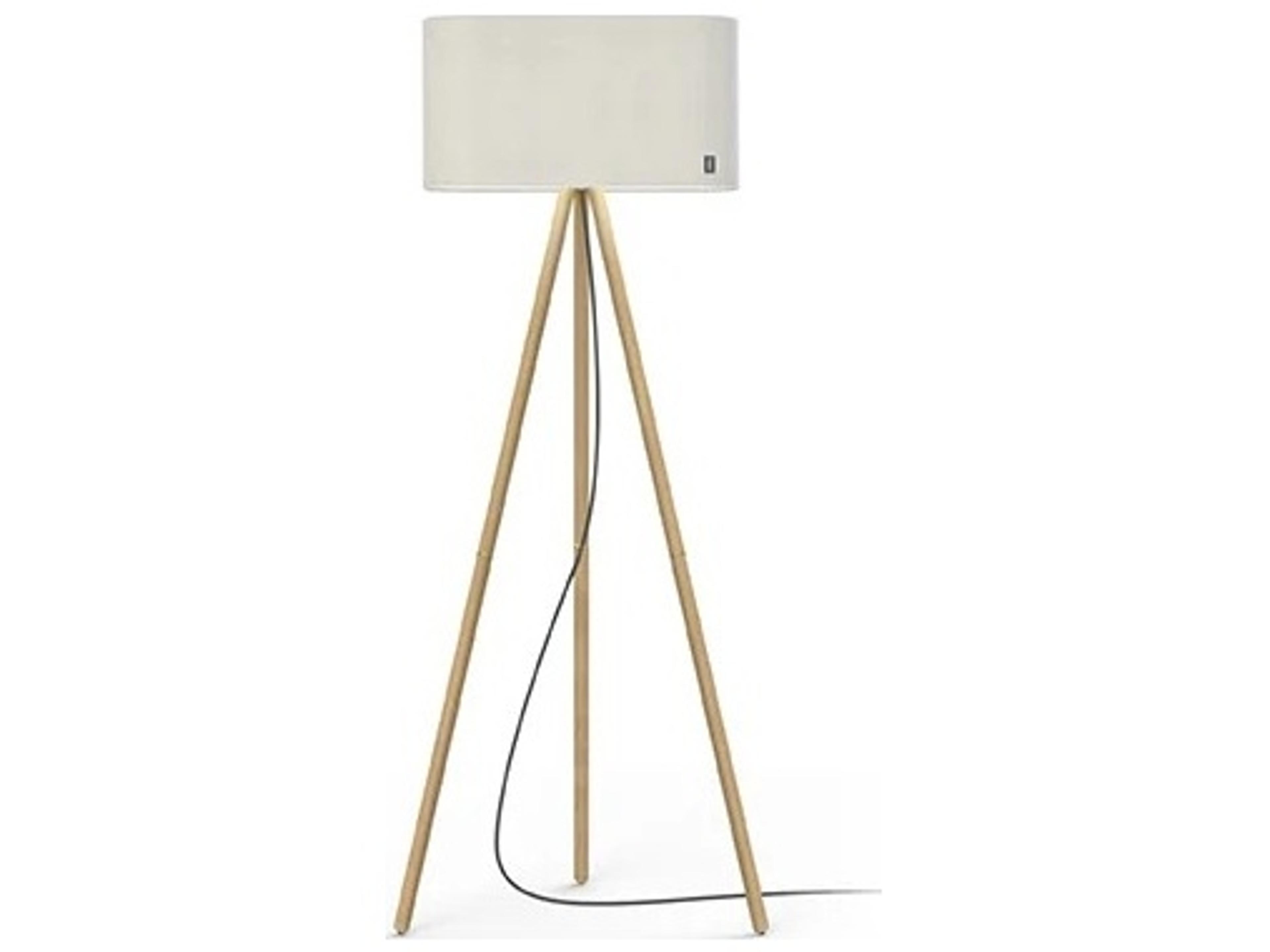 Pablo Belmont White Oak Floor Lamp