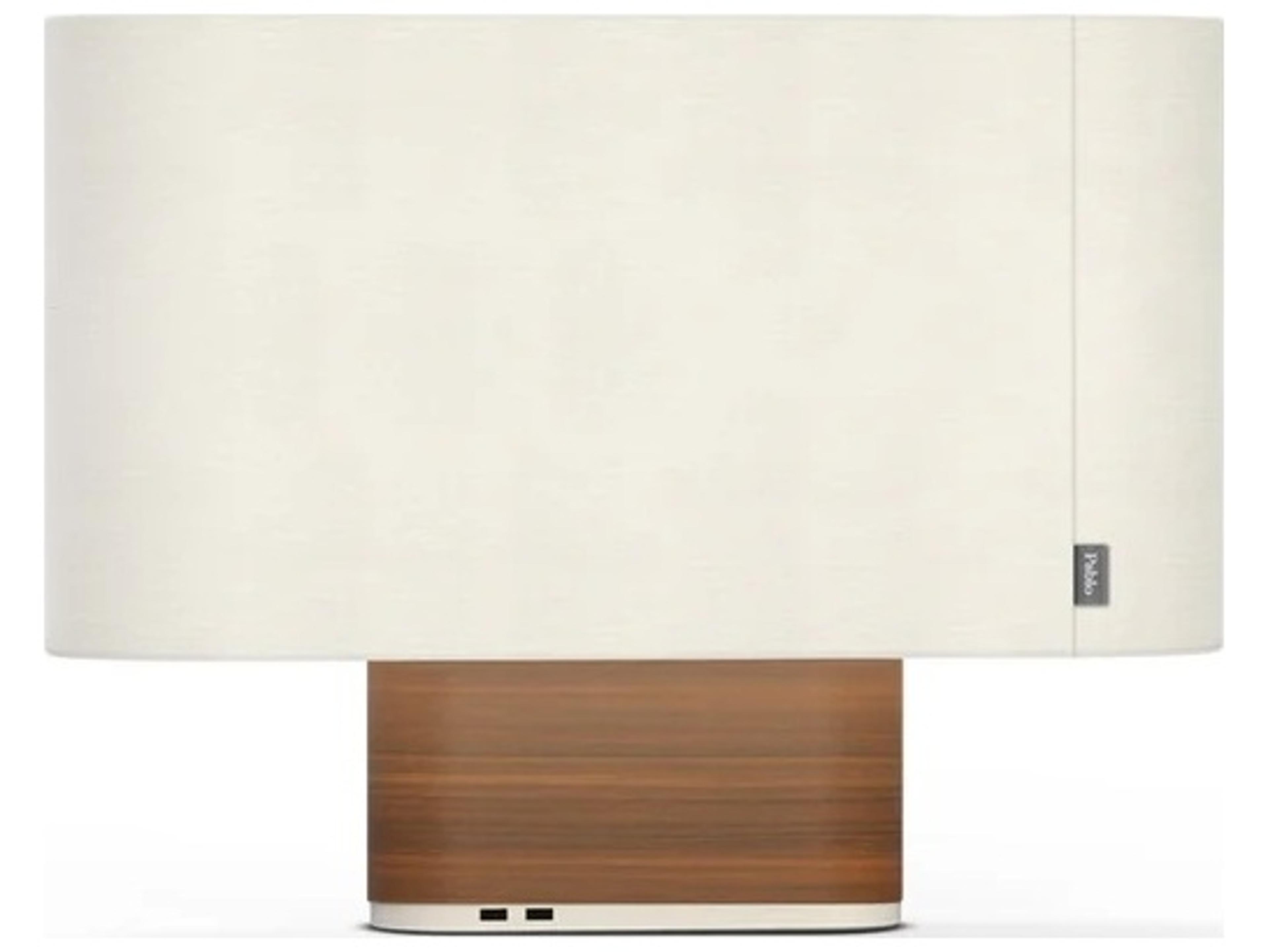 Pablo Belmont White Walnut Table Lamp