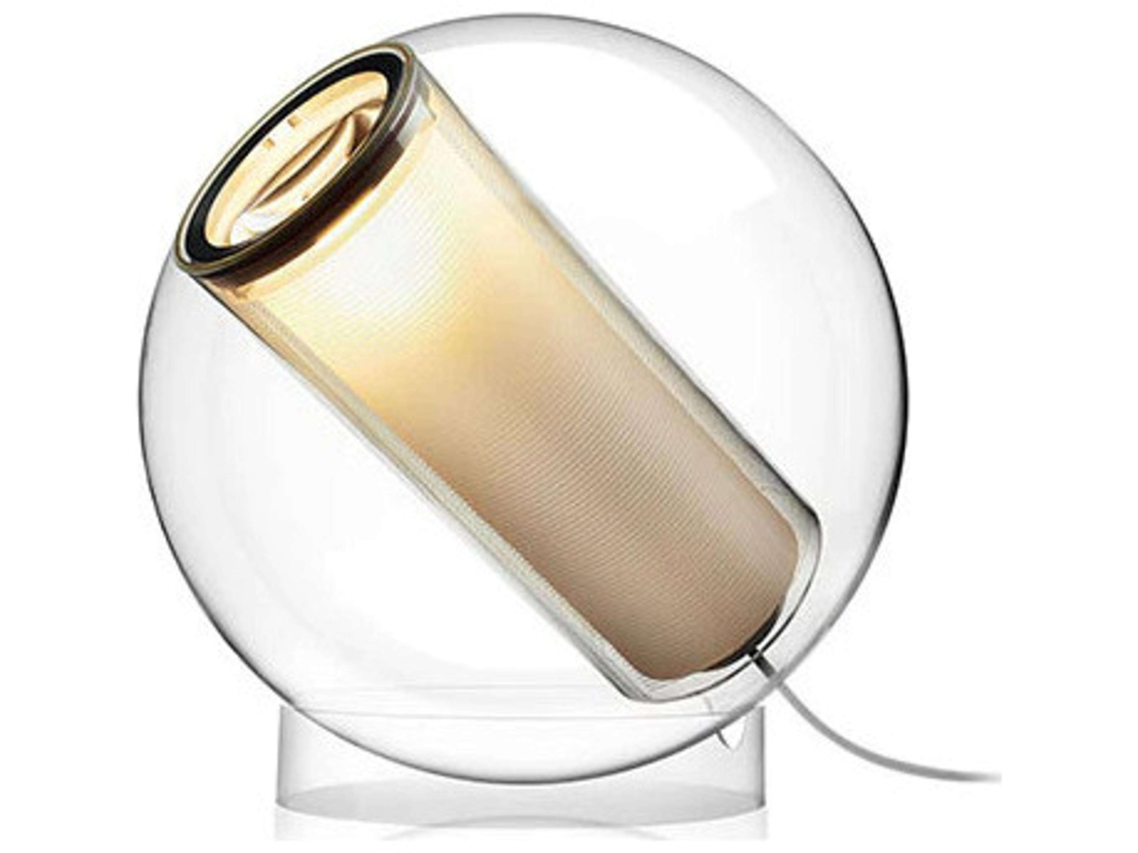 Pablo Bel Occhio White Acrylic Sphere Table Lamp