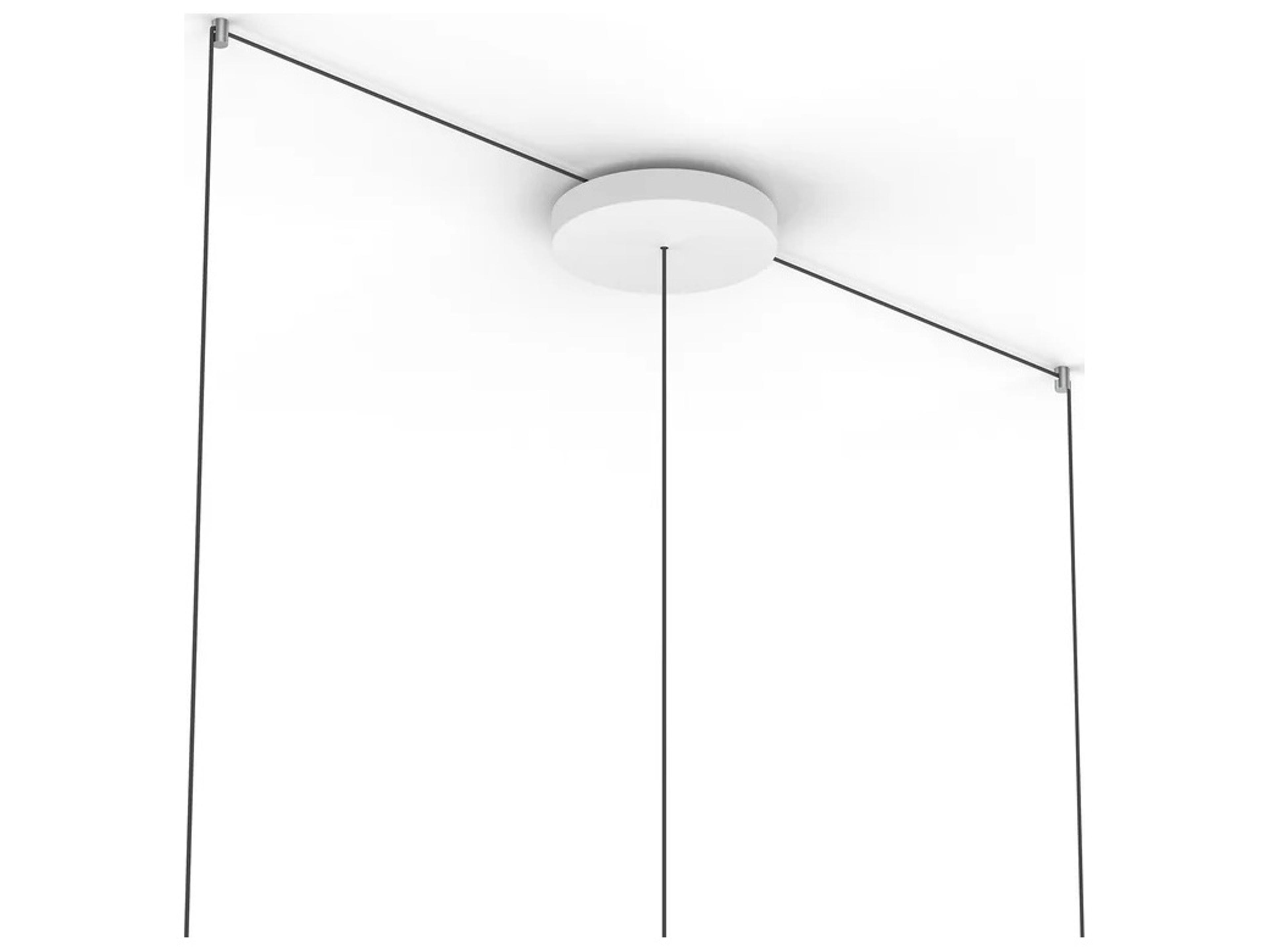 Bola 9" White Canopy Kit with 6 Swag Mounts