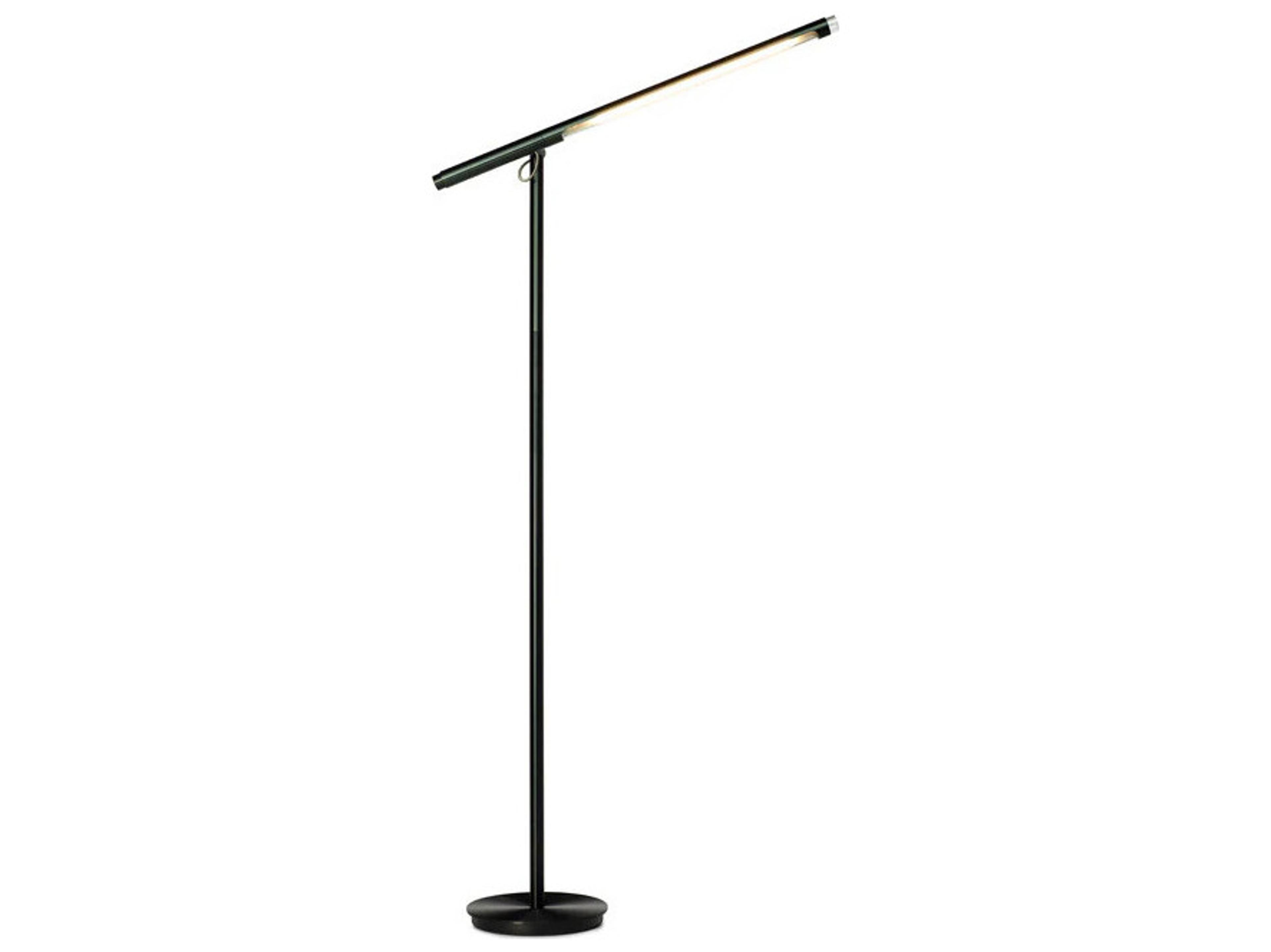 Pablo Brazo Black Pyrex Glass Floor Lamp