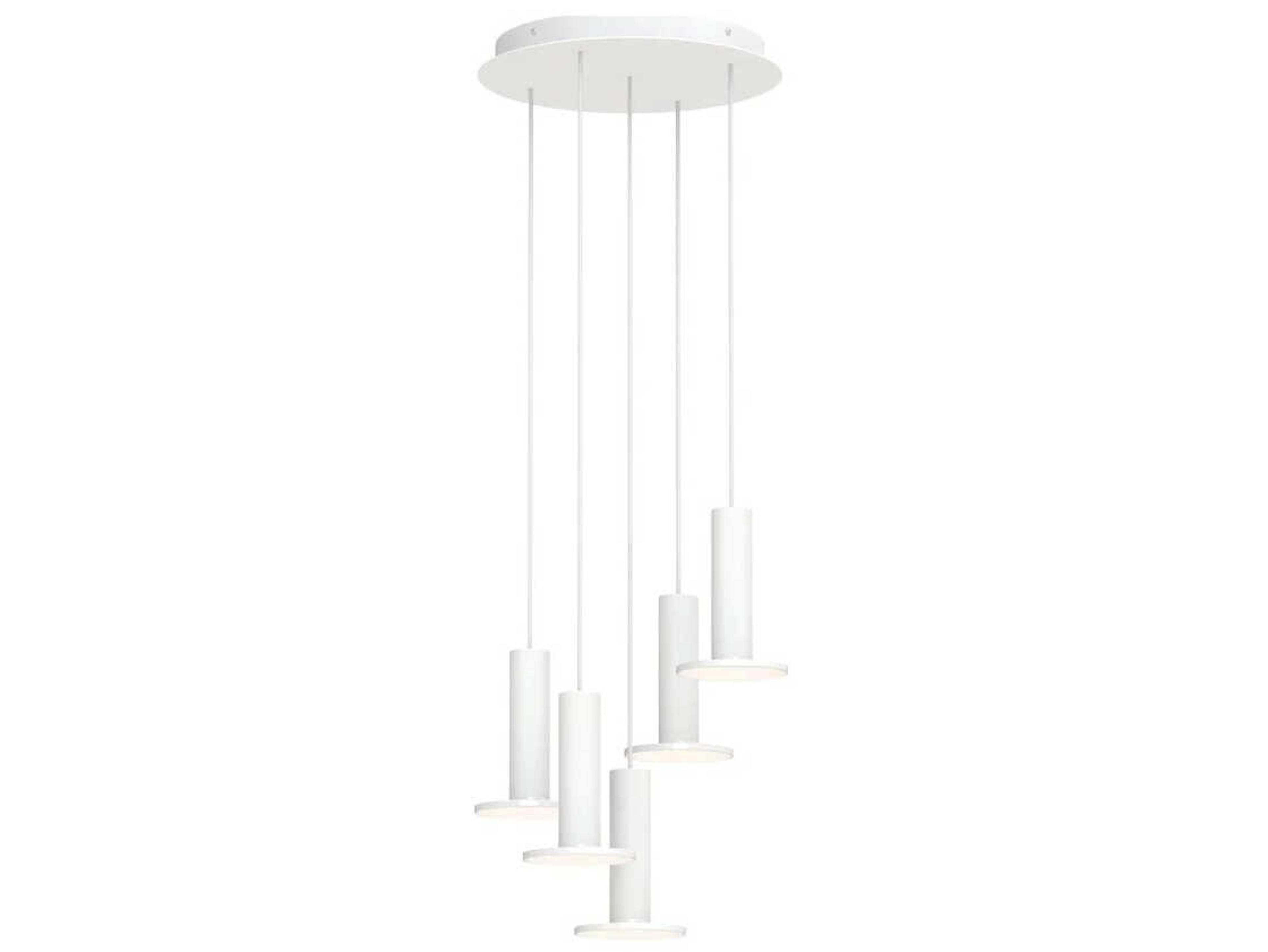 Pablo Cielo 5-Light Cylinder Linear Chandelier