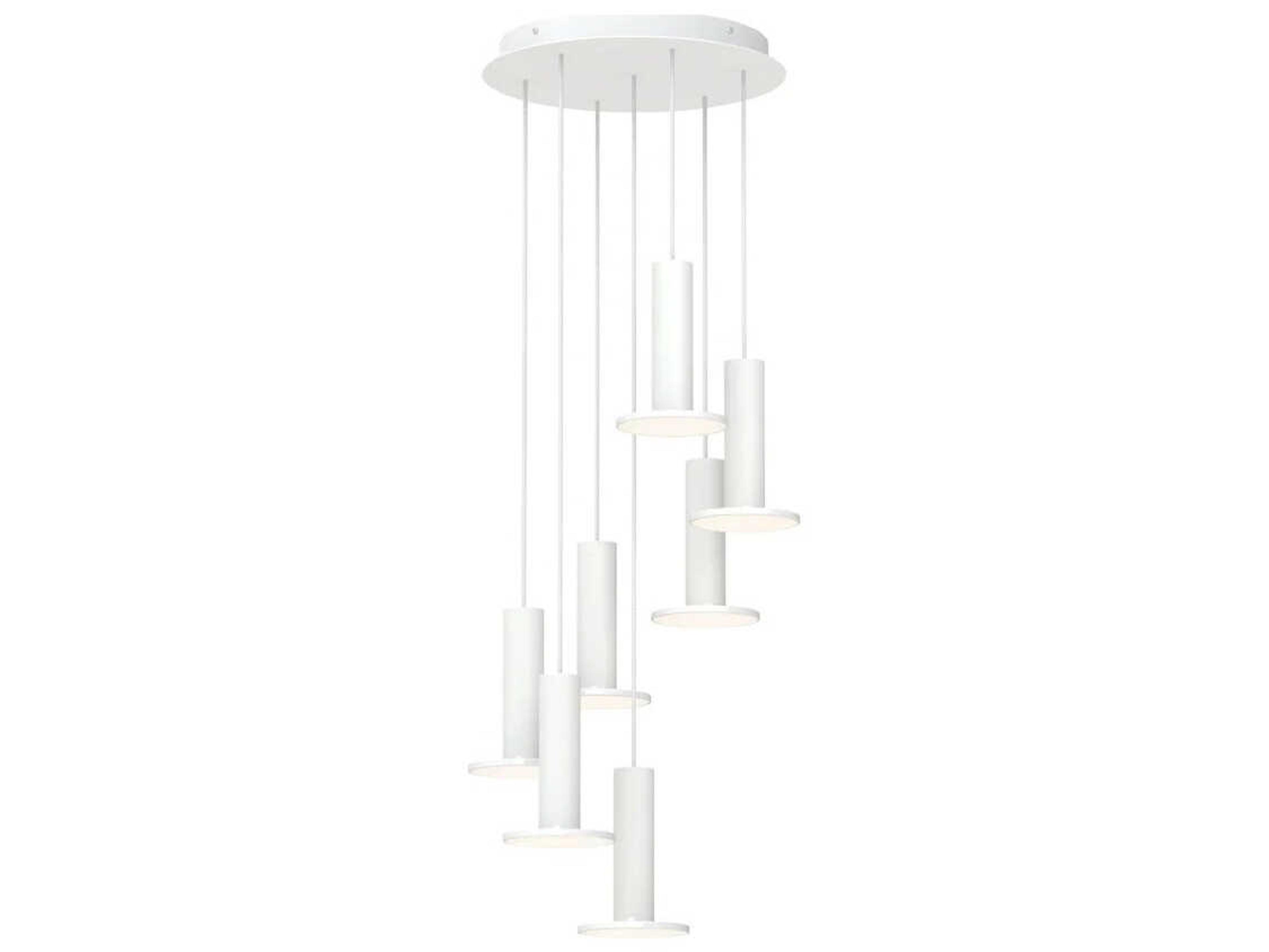 Pablo Cielo 7-Light Cylinder Linear Chandelier