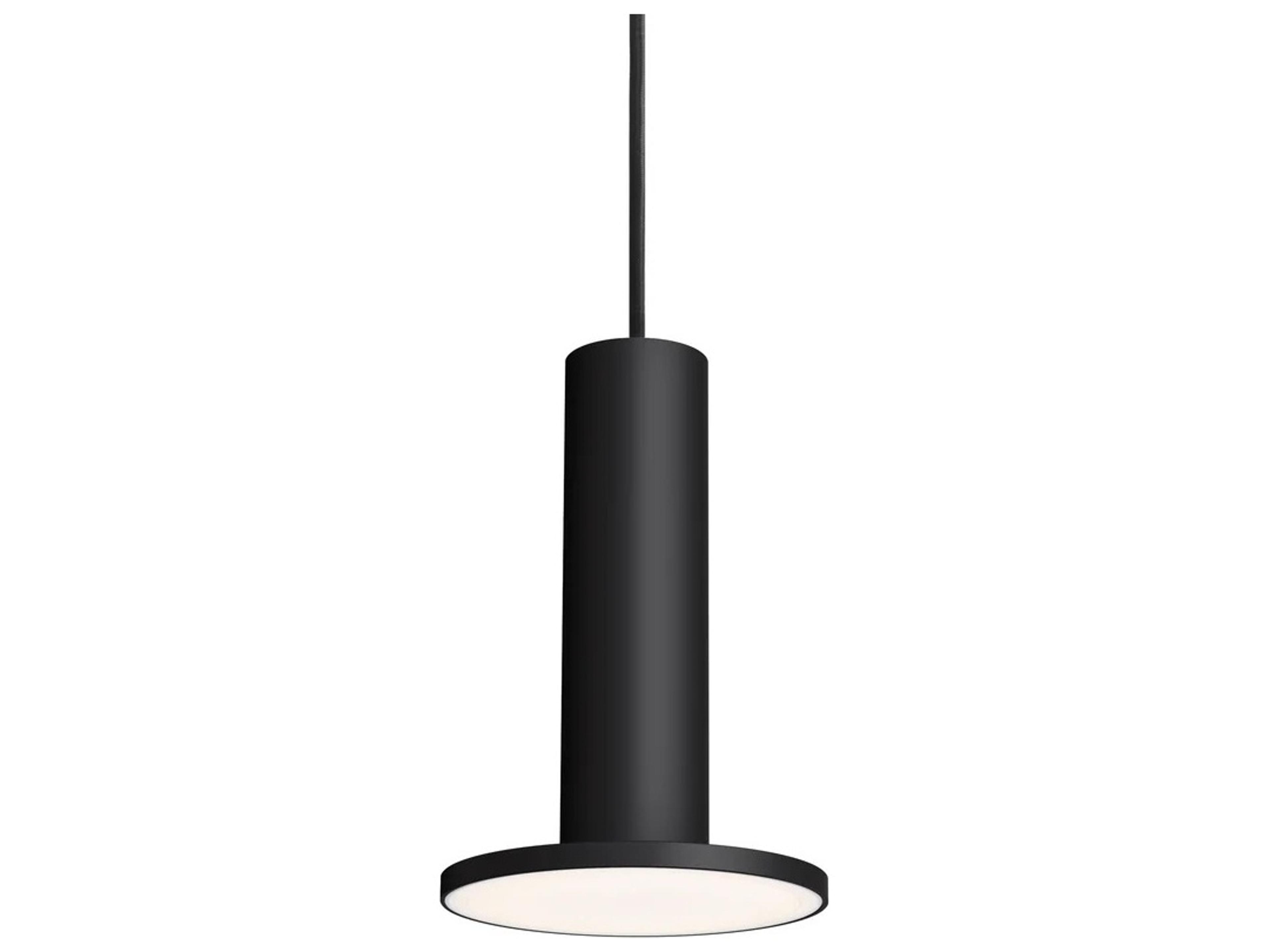 Pablo Cielo Plus 1-Light Black Cylinder Linear Mini Pendant