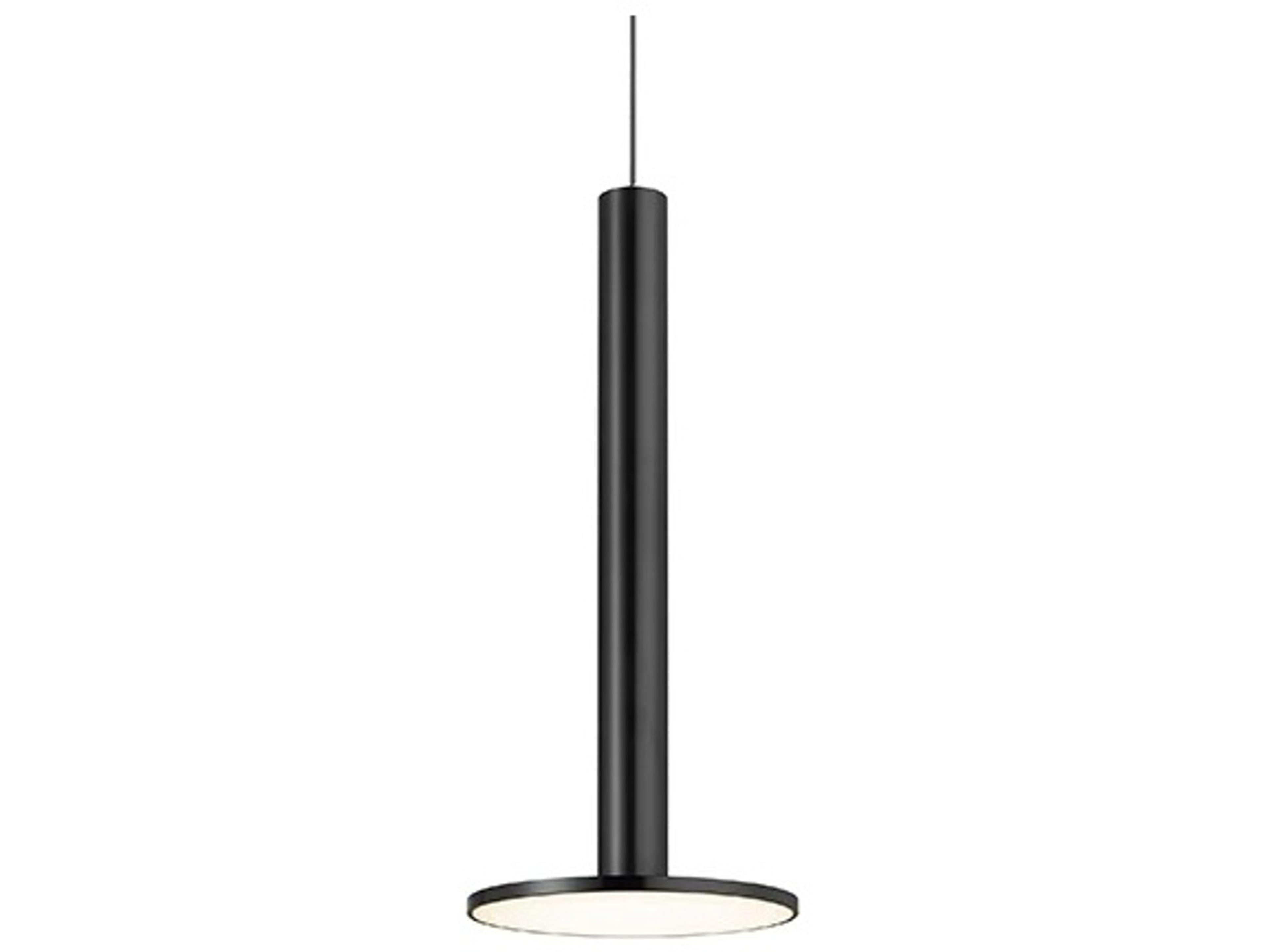 Pablo Cielo-XL 1-Light Satin Black Cylinder Linear Mini Pendant