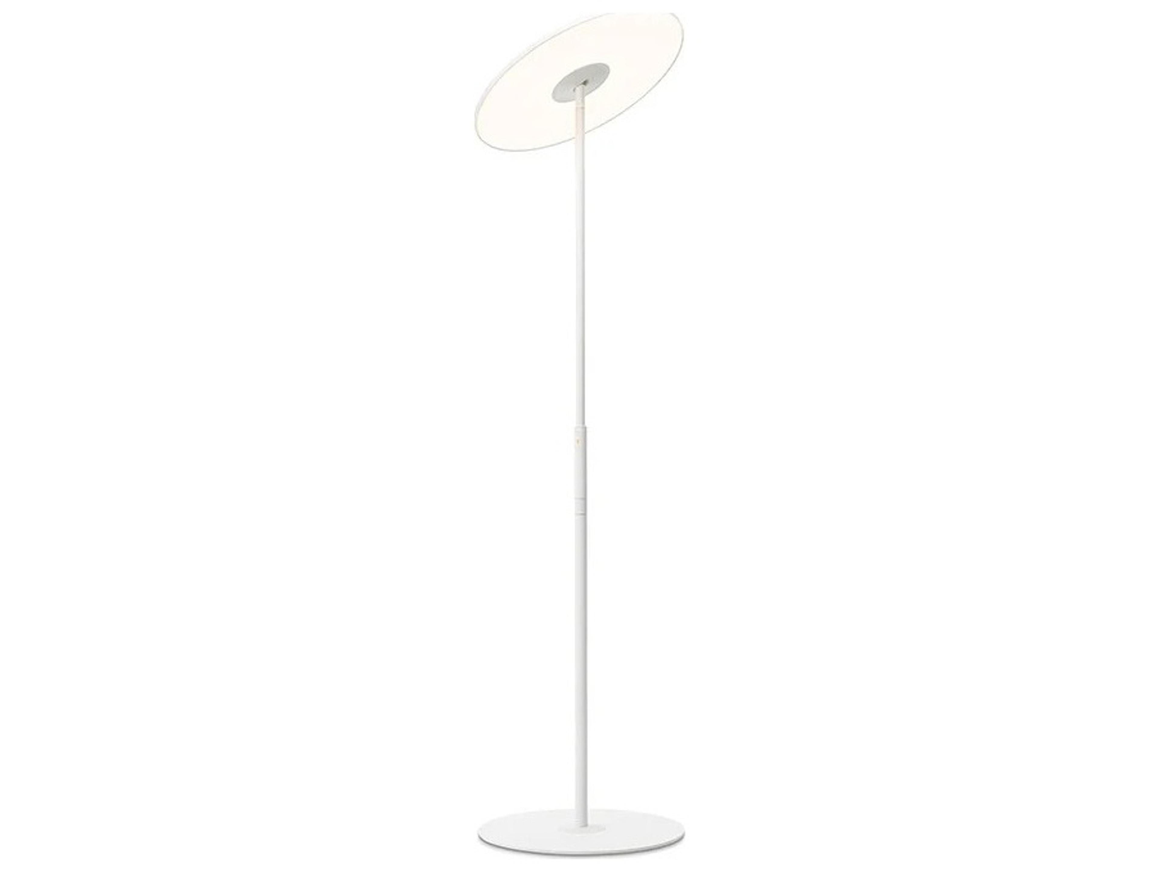 Pablo Circa White Polycarbonate Lens Floor Lamp