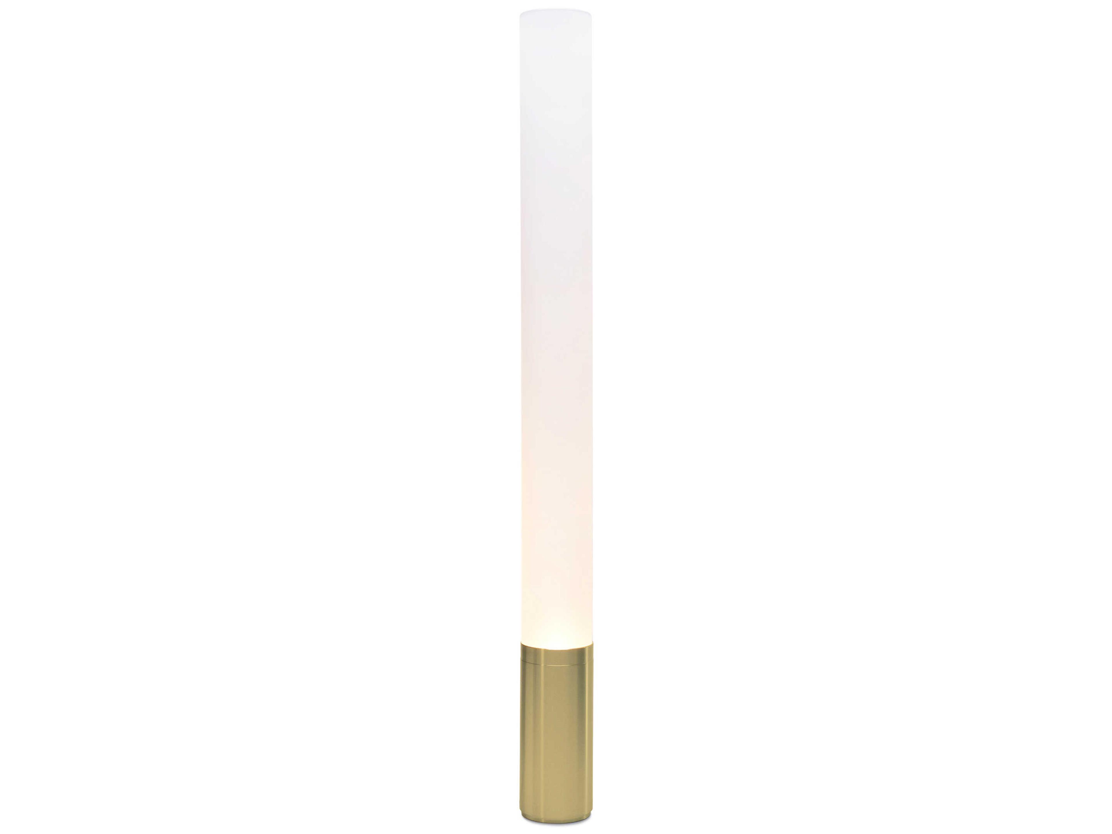 Pablo Elise Brass PMMA Diffuser Floor Lamp