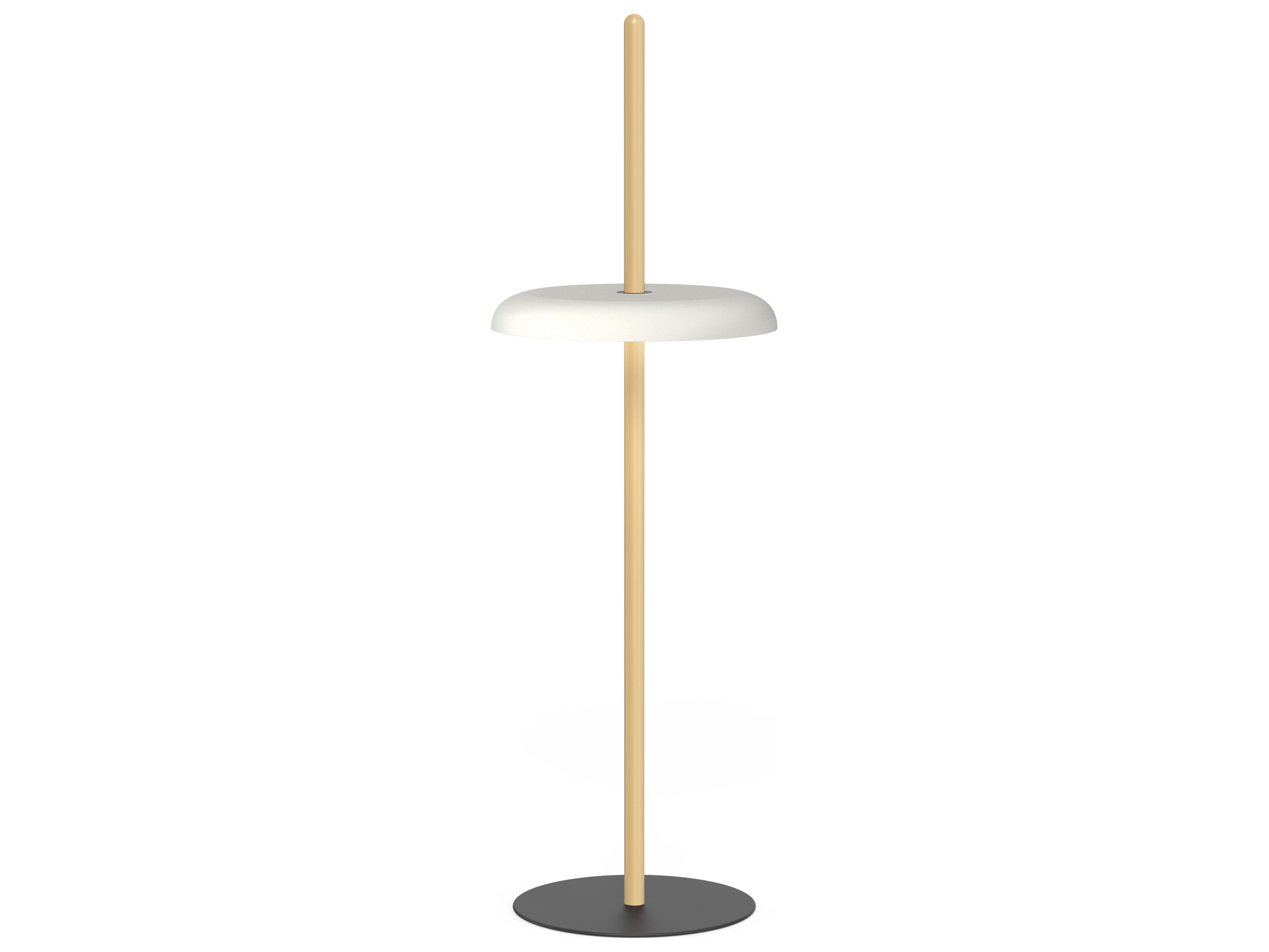 Pablo Nivel White Oak Wood Floor Lamp