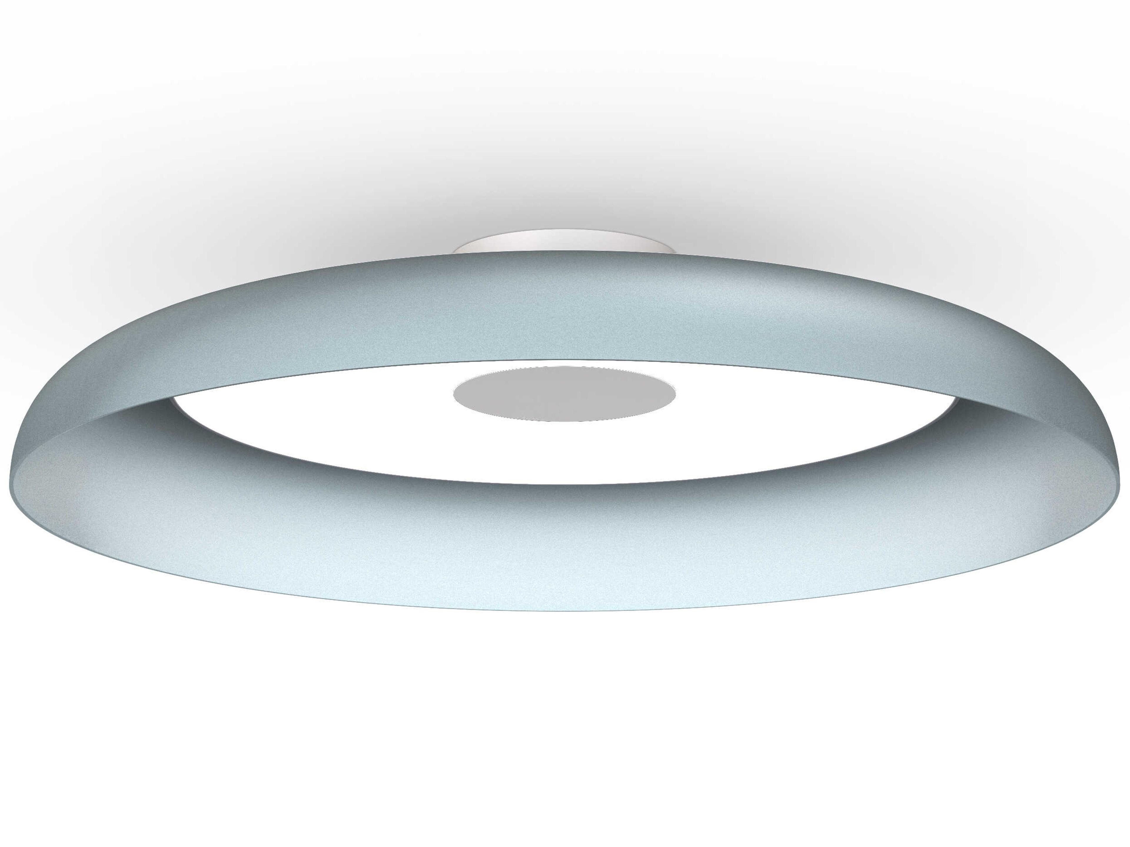 Pablo Nivel 1-Light Flush Blue Round Mount