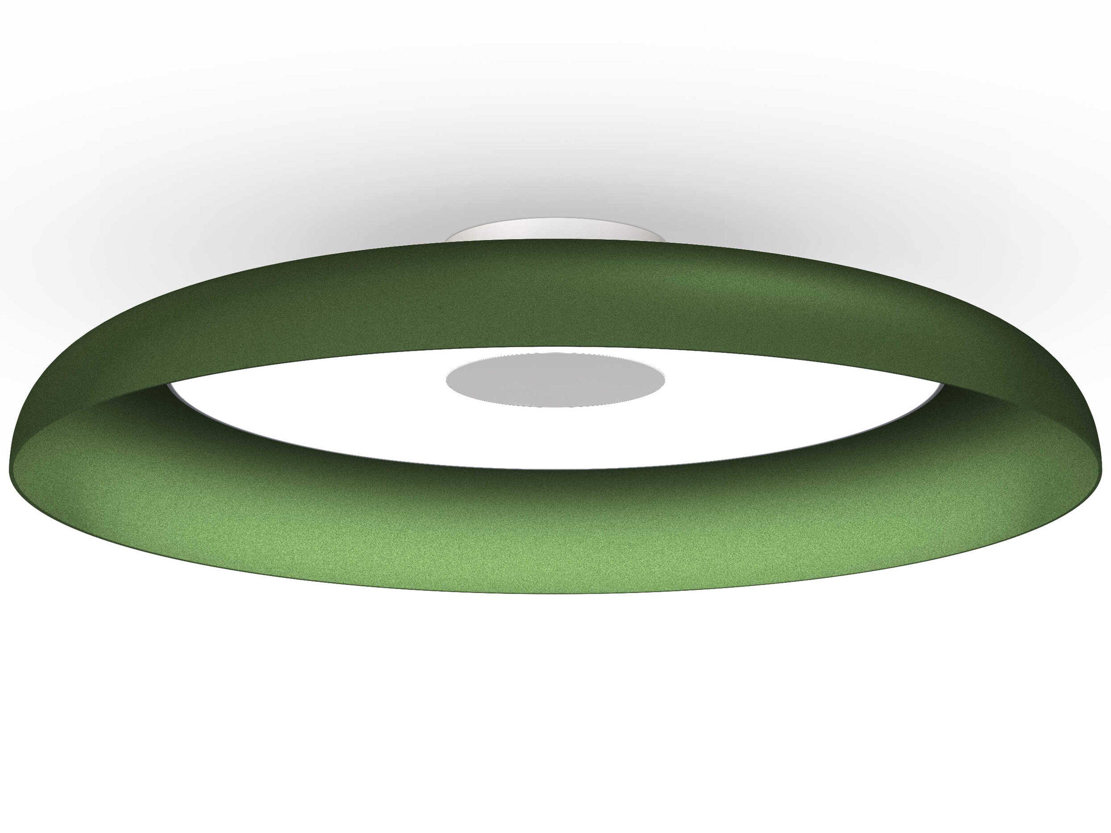 Pablo Nivel 1-Light Flush Green Round Mount