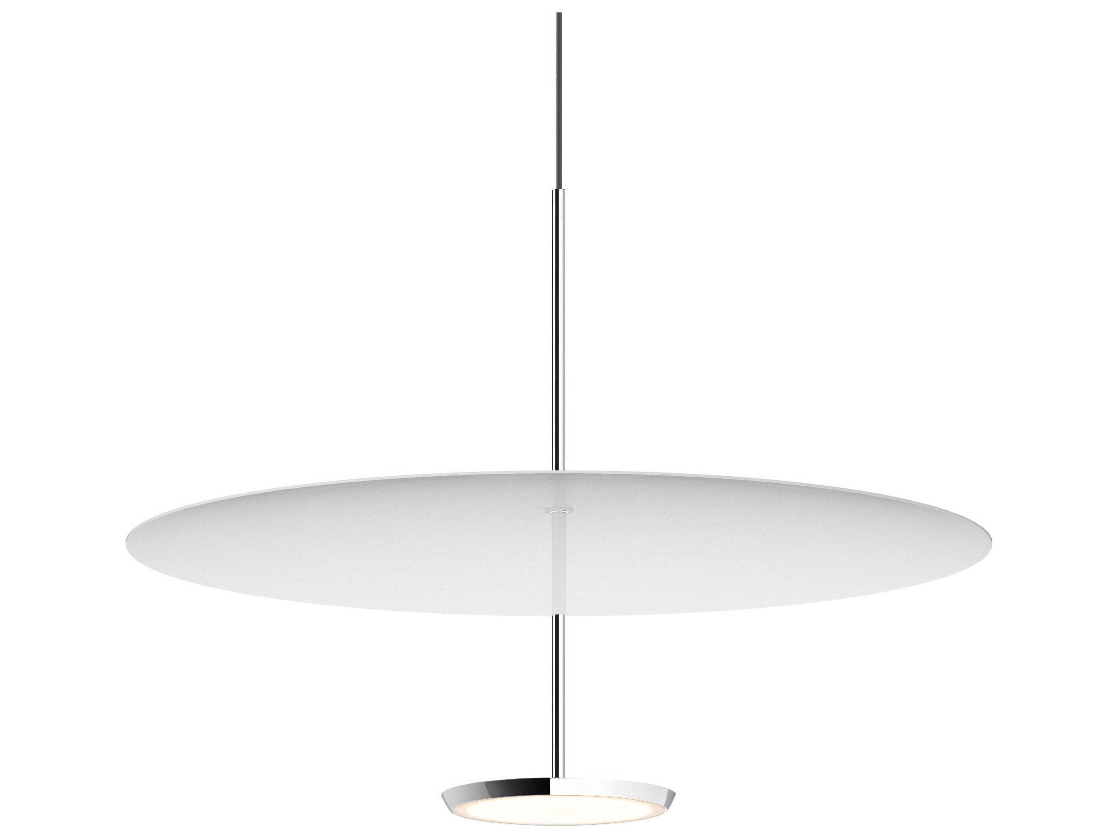Pablo Sky 1-Light Chrome Round Pendant