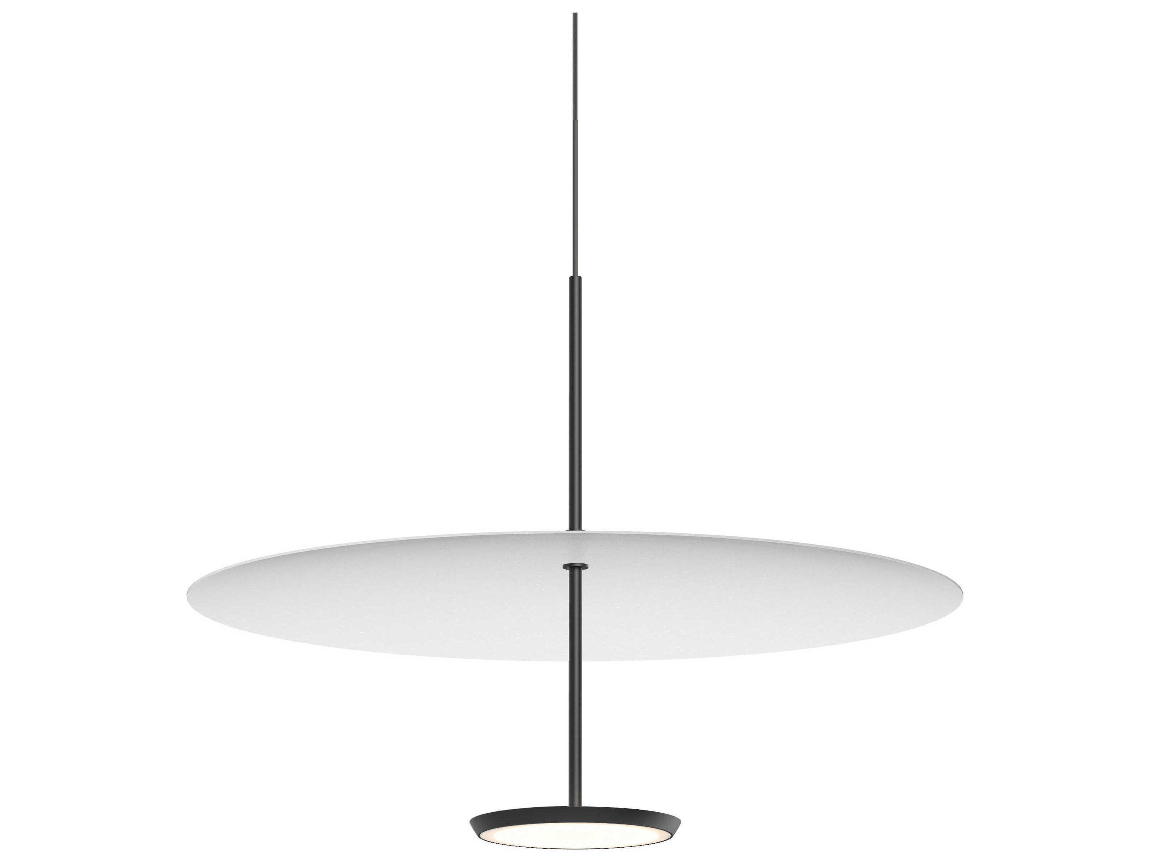 Pablo Sky 1-Light Black Round Pendant