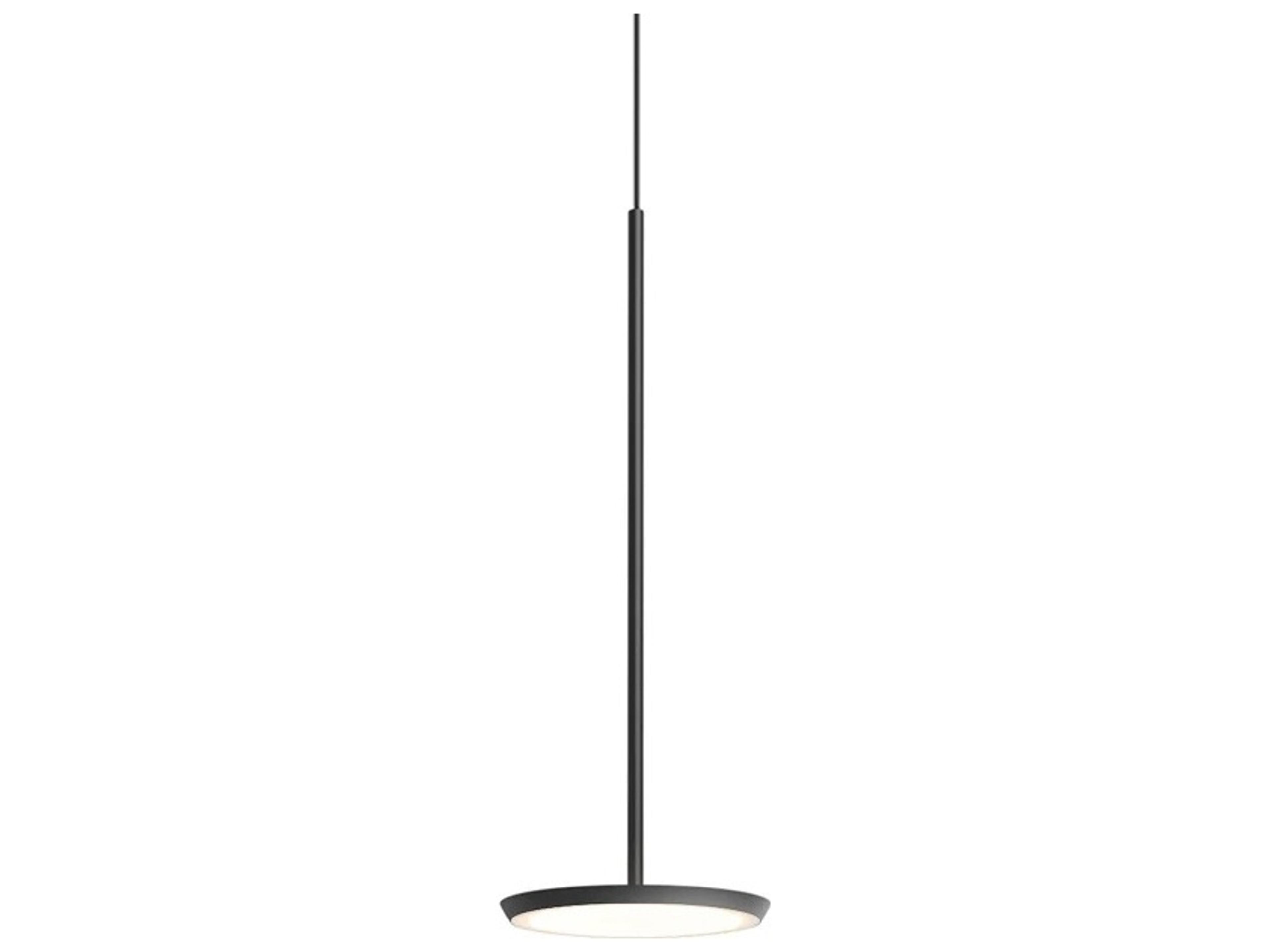 Pablo Sky Solo 1-Light Black Round Mini Pendant