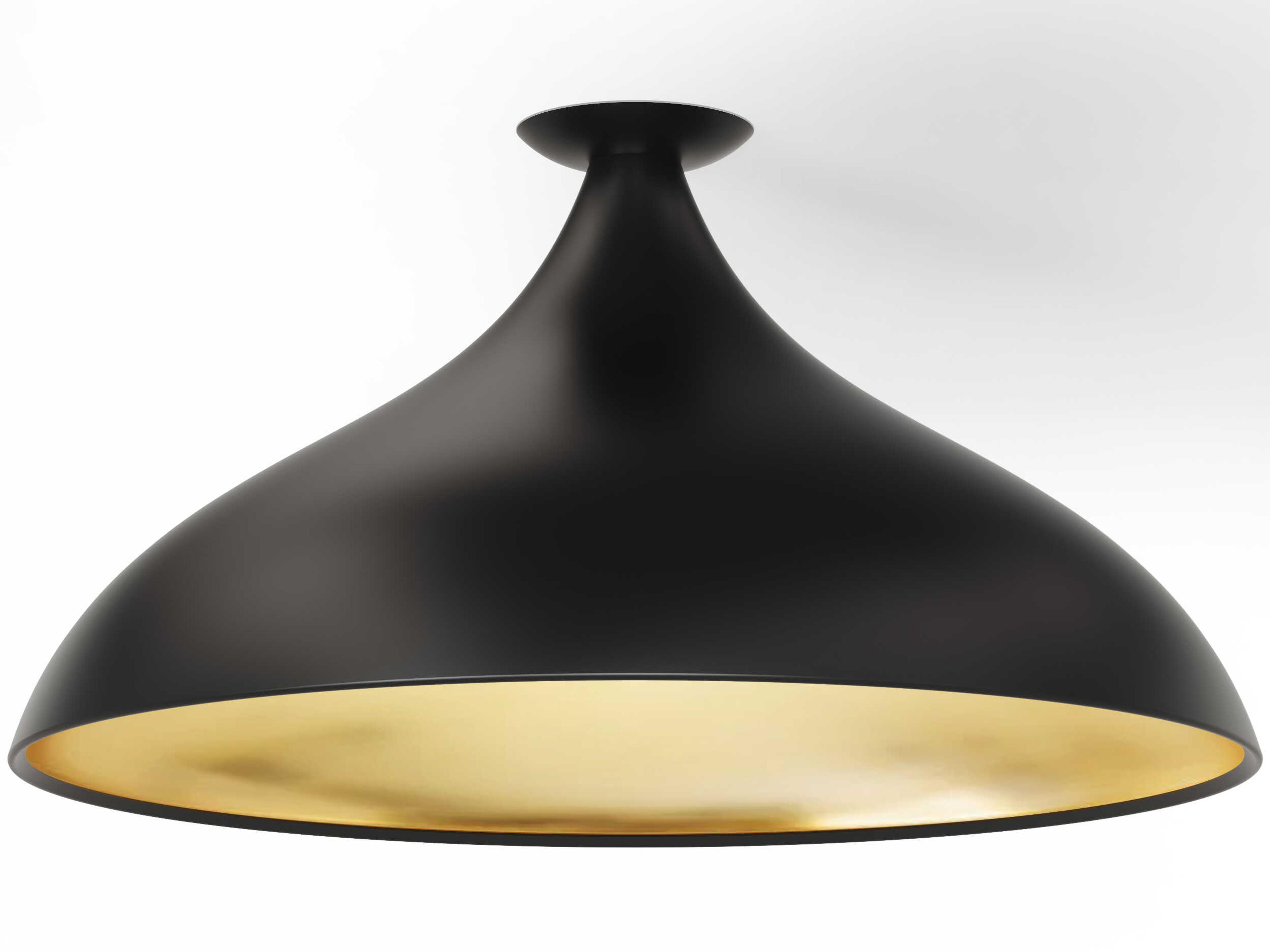 Swell-XL Wide 1-Light Dome Flush Mount