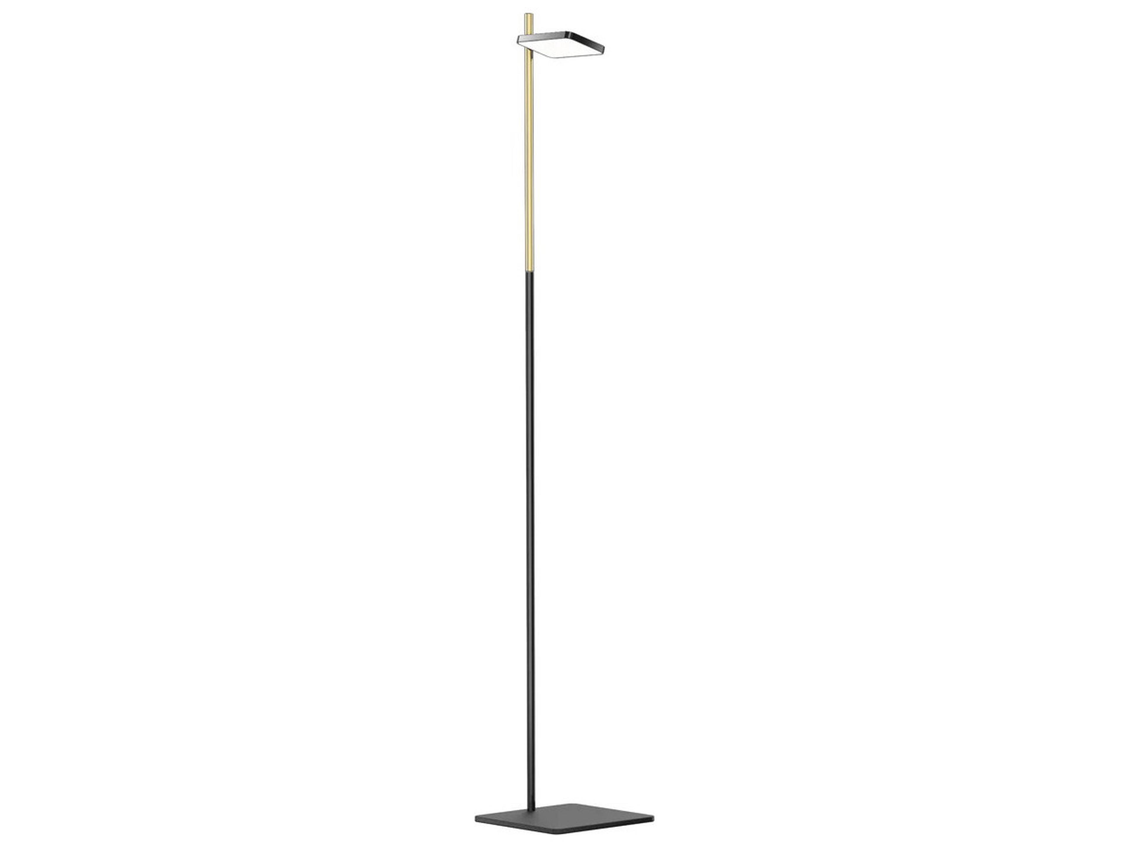 Pablo Talia Black Brass Floor Lamp