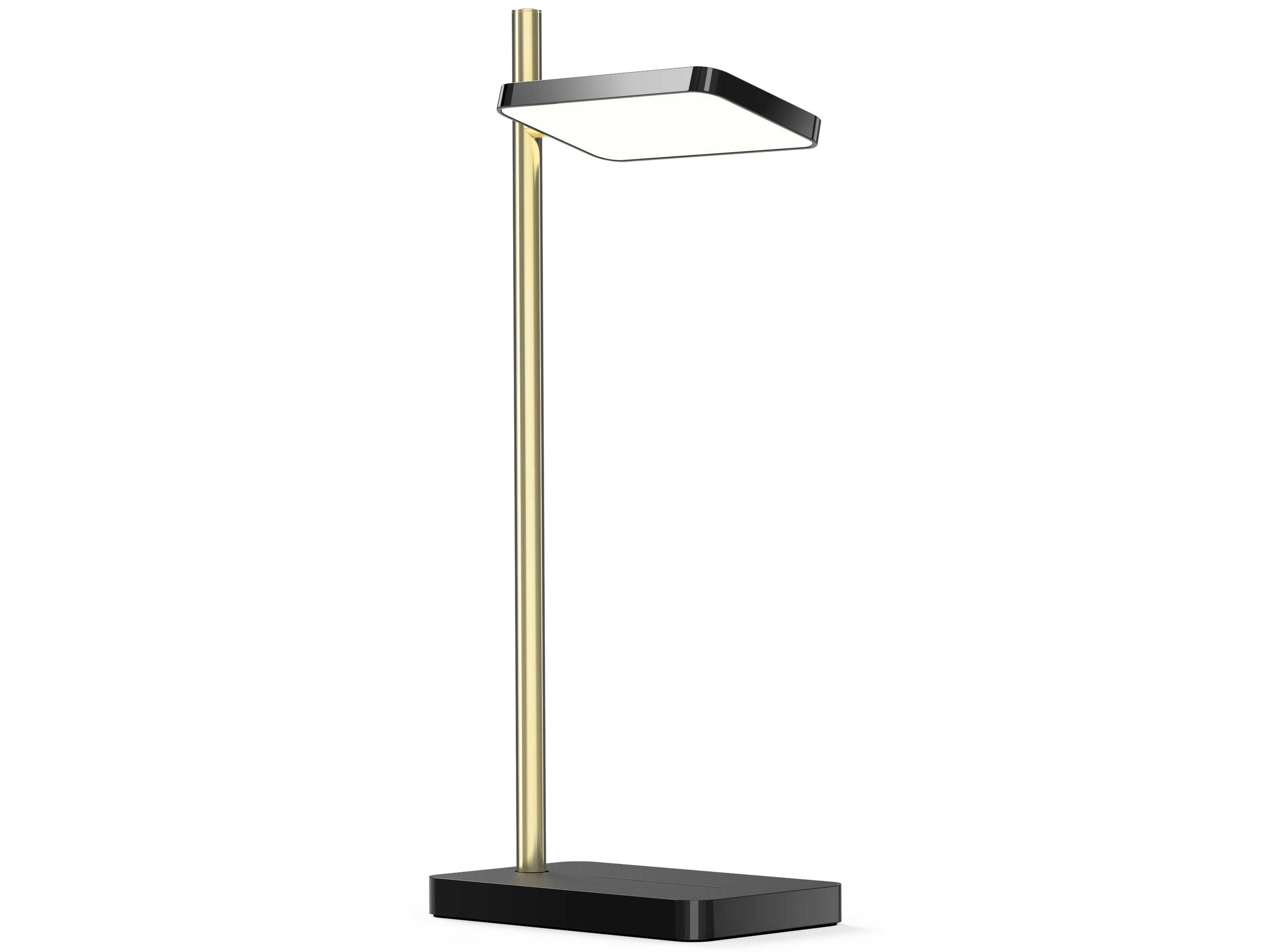 Pablo Talia Black Brass Desk Lamp