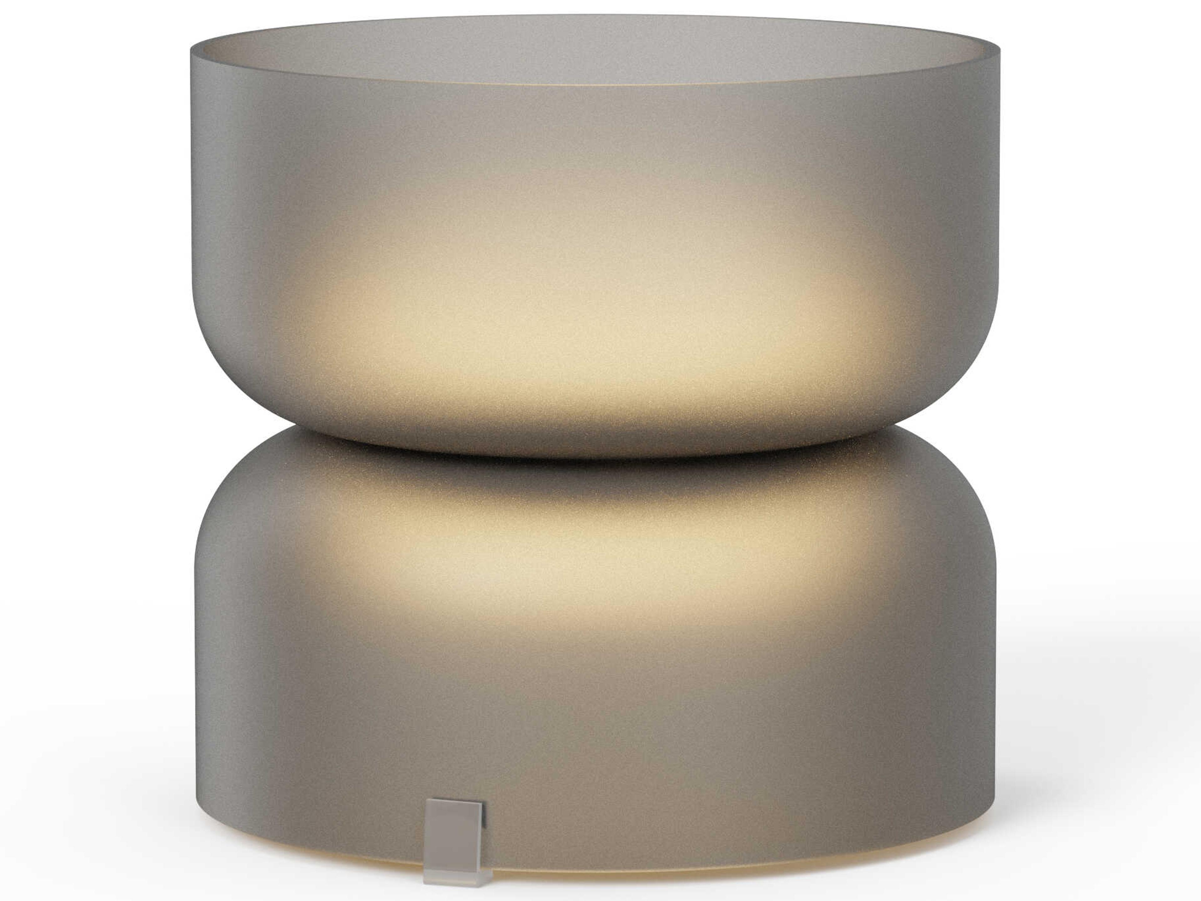 Pablo Totem Mini Smoke Gray Table Lamp