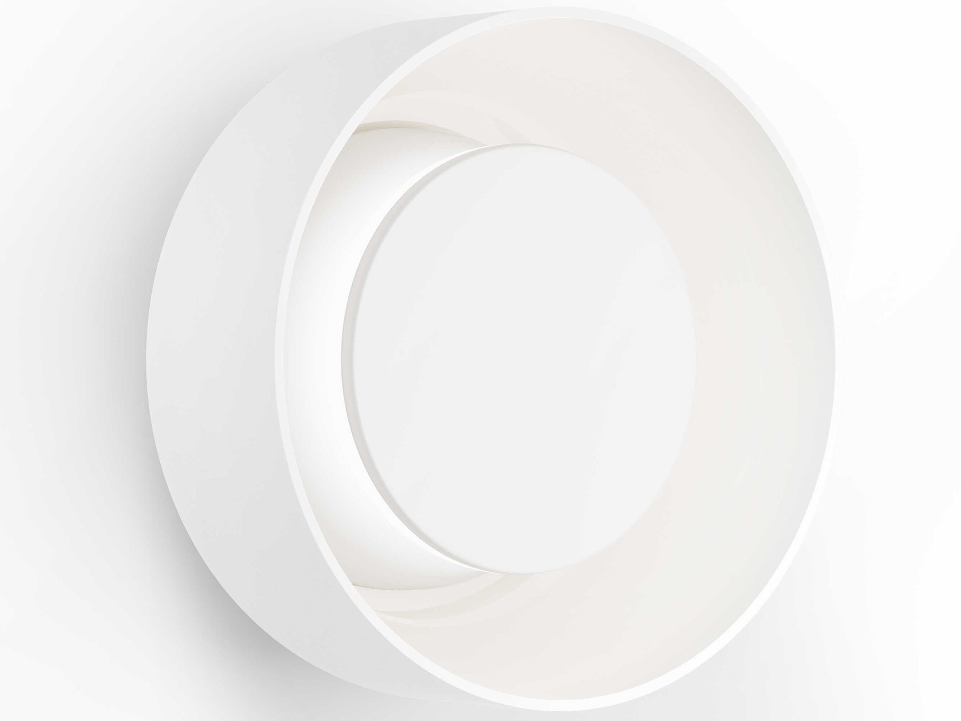 Totem 1-Light White Wall Sconce