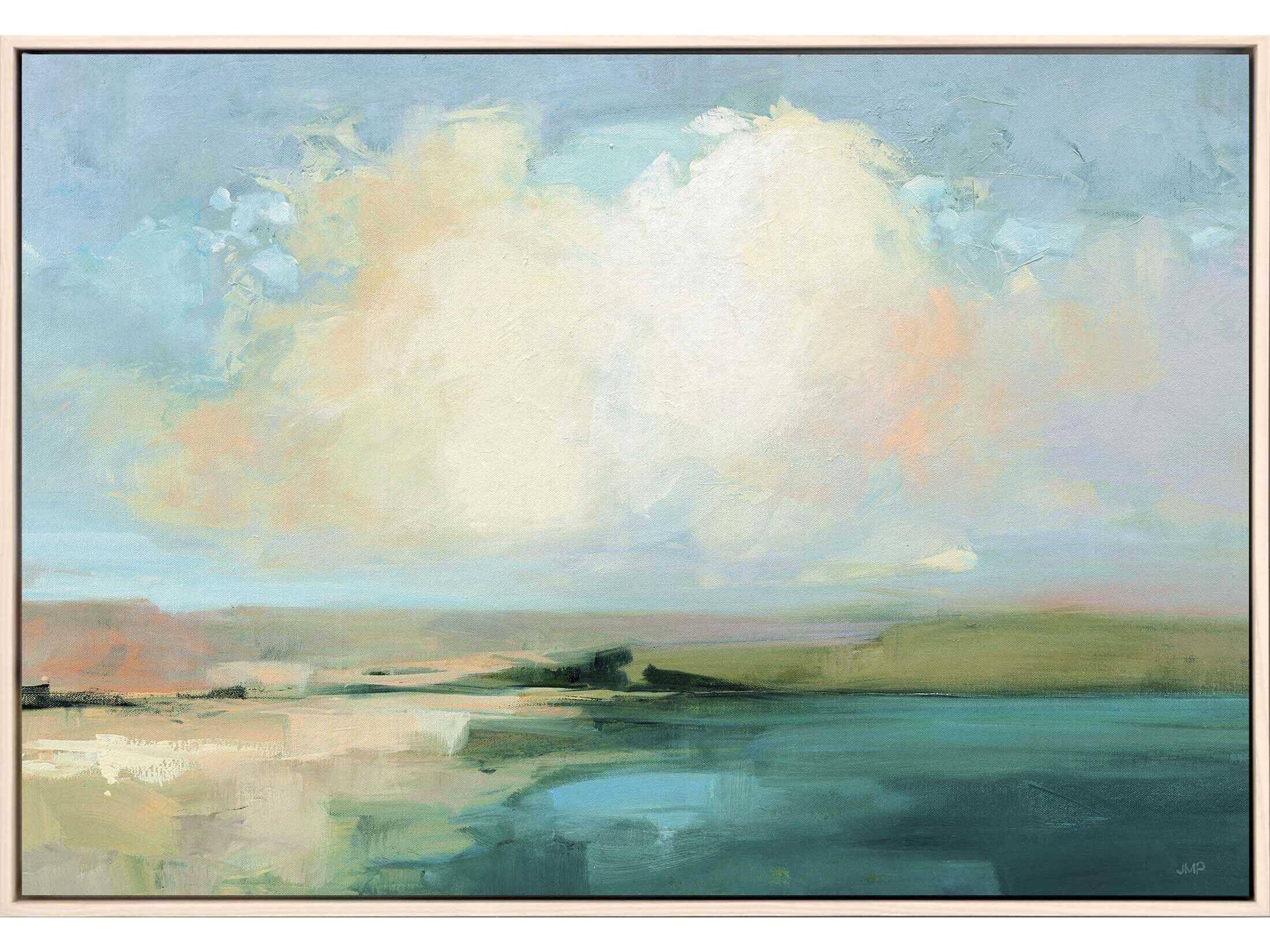 Paragon Waterside Coastal Sky Canvas Wall Art