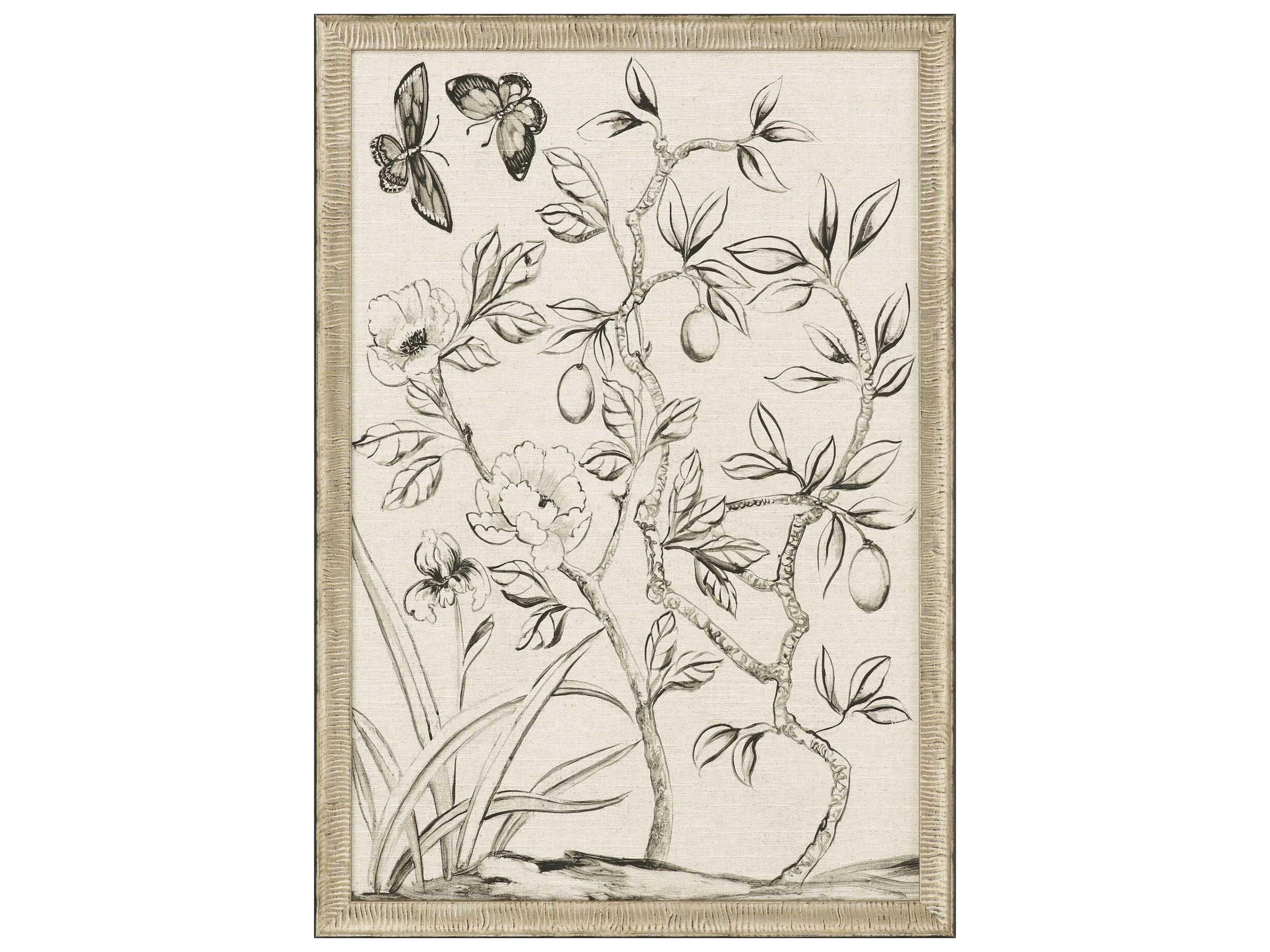 Paragon Shimmering Garden-I Framed Print