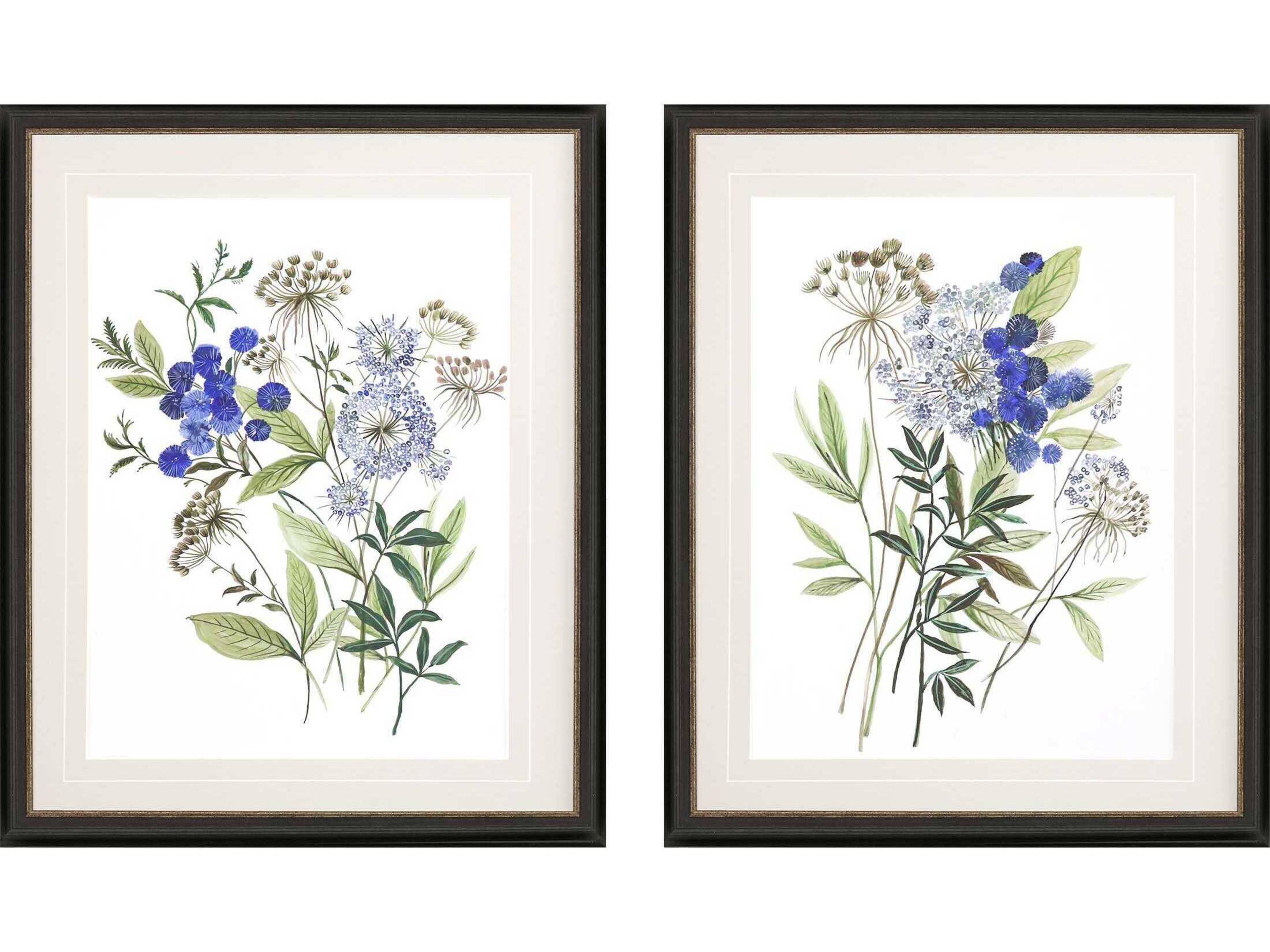 Paragon Florals Botana Wall Art Set of 2