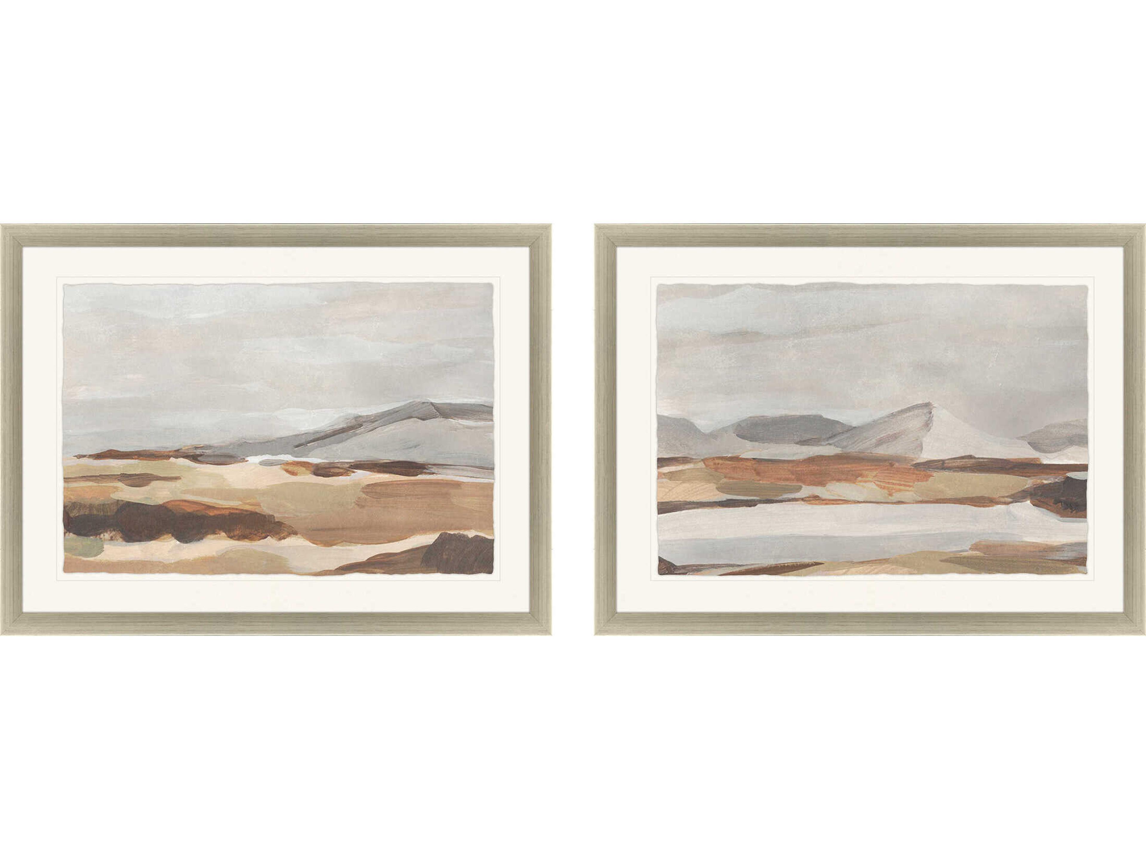 Paragon Landscapes Dusky Mountain Wall Art Set of 2