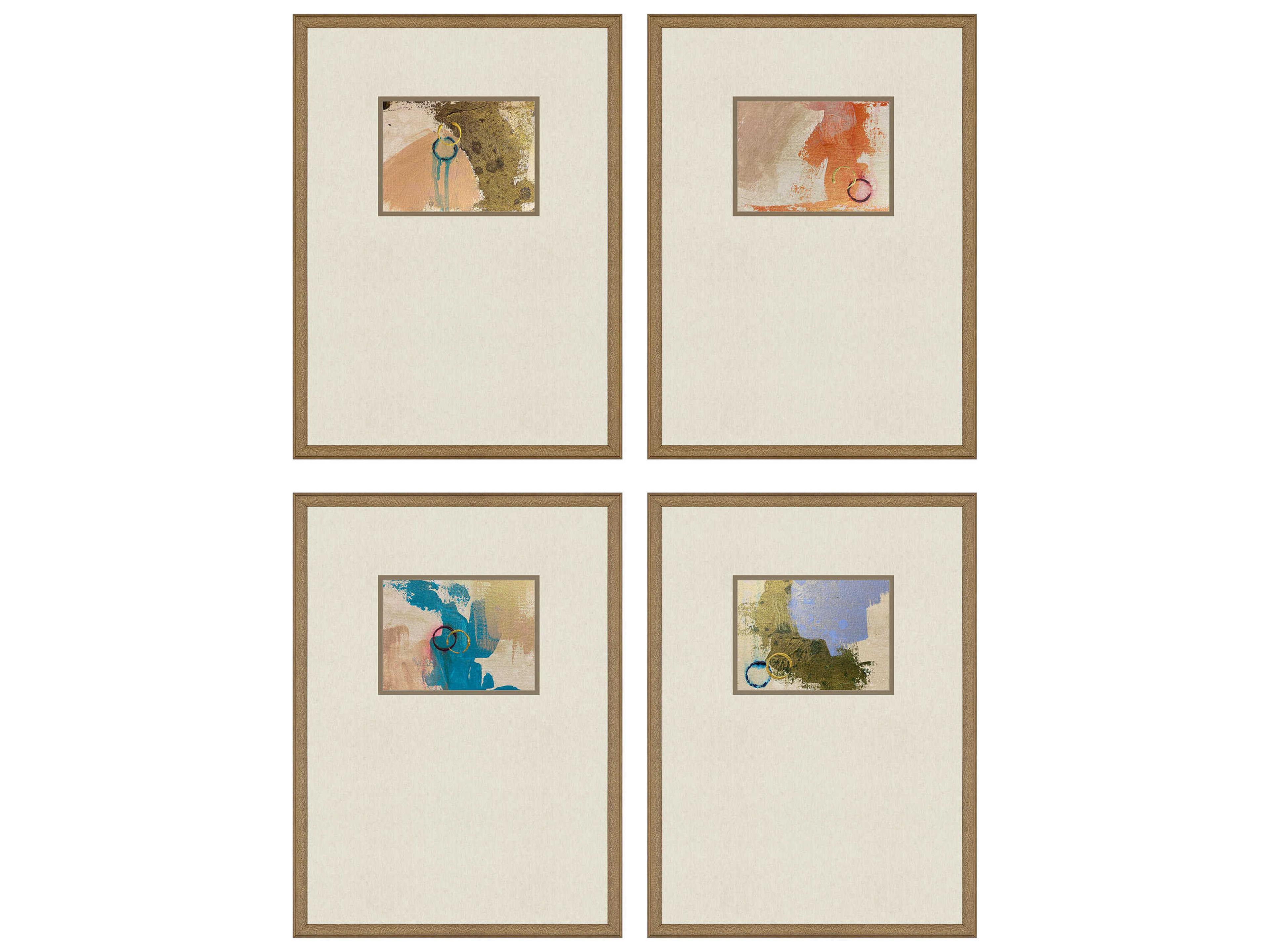 Paragon Abstract Discovery-I Wall Art Set of 4