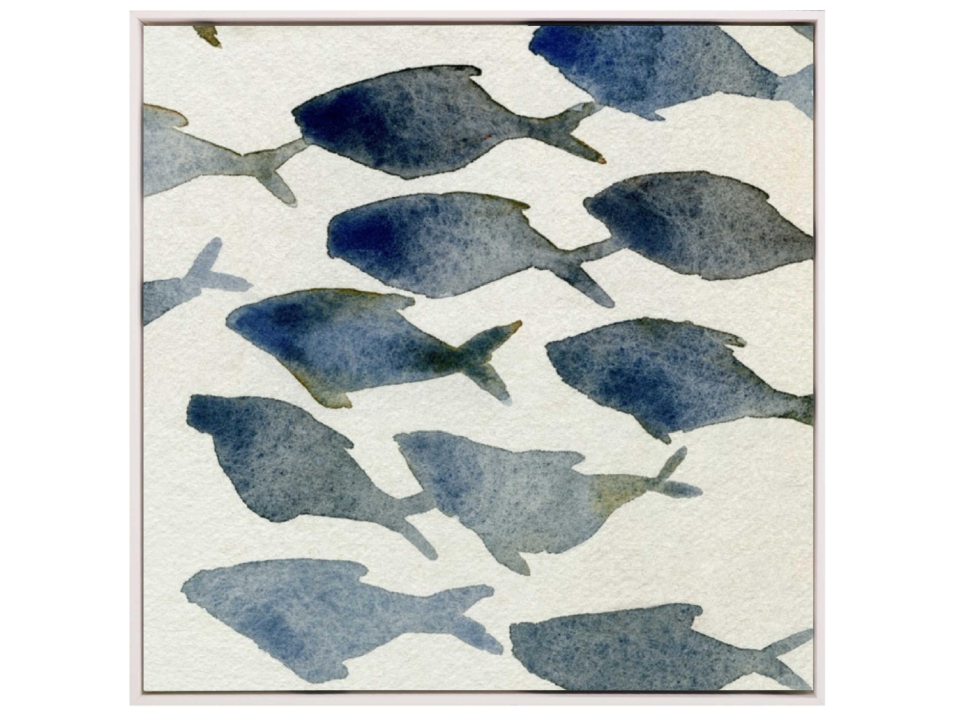 Paragon Animals Fish Friends-III Canvas Wall Art