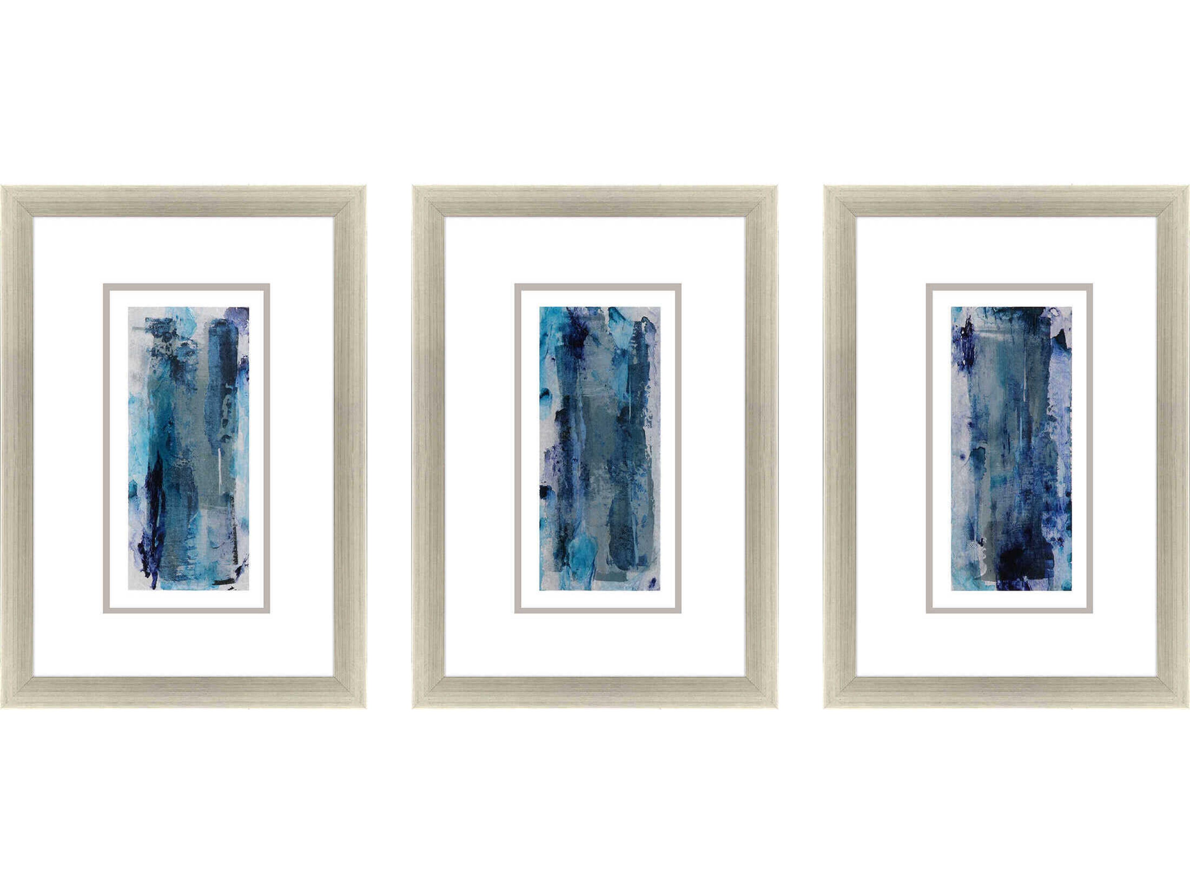 Paragon Abstract-Inner Glimpse-II Metal Wall Art Set of 3