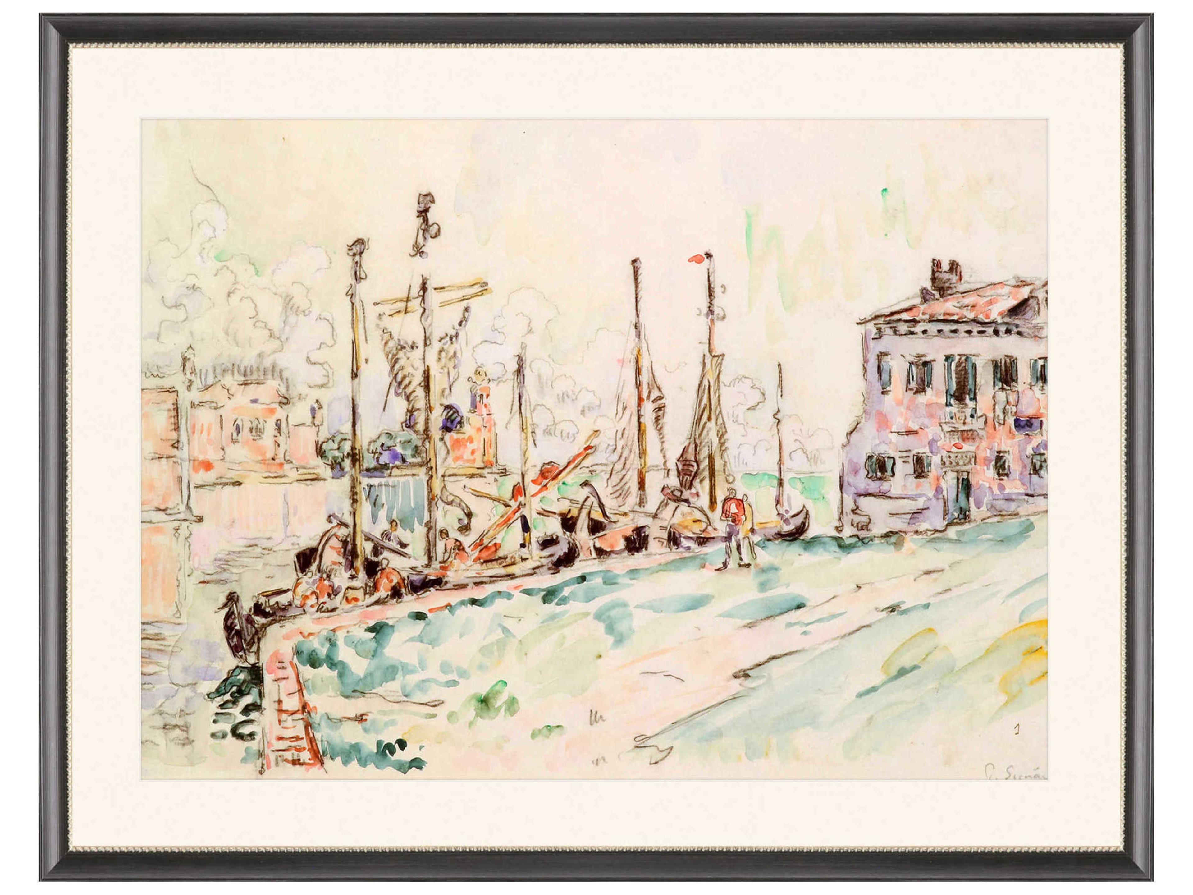 Paragon Scenic Blue Venice Wall Art