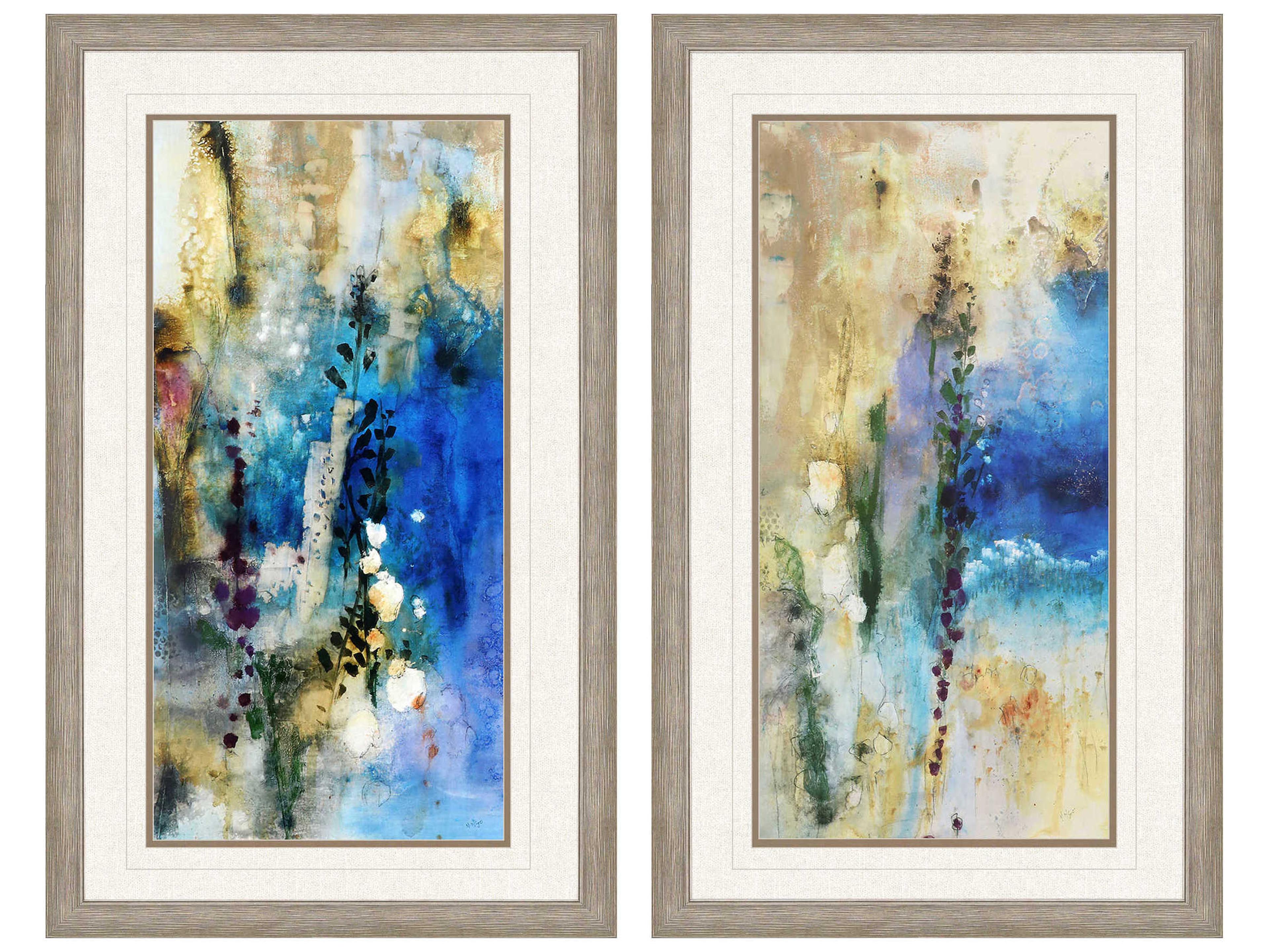 Paragon Abstract Black Immerge Wall Art Set of 2