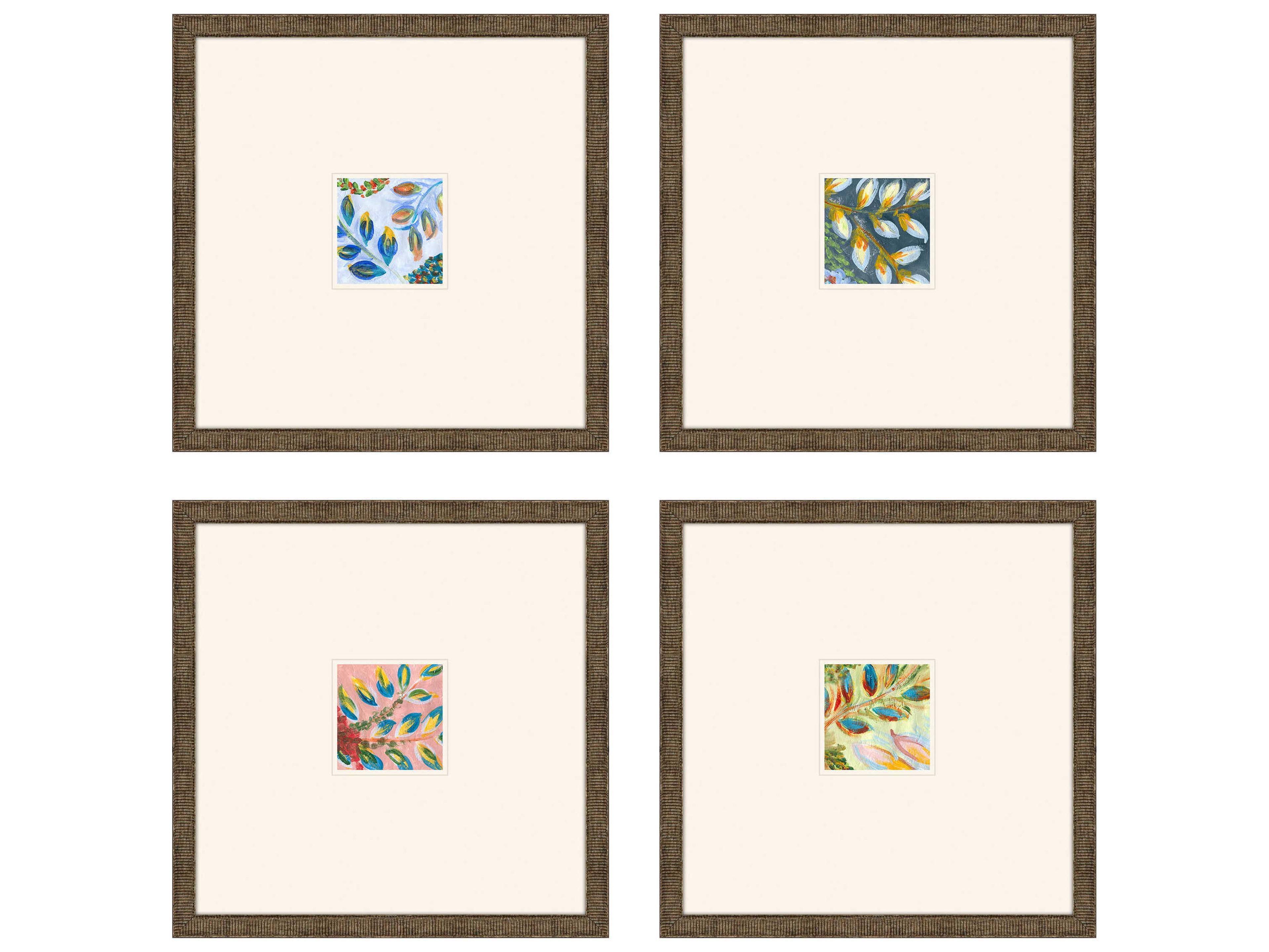 Paragon Botanica-III Wall Art Set of 4
