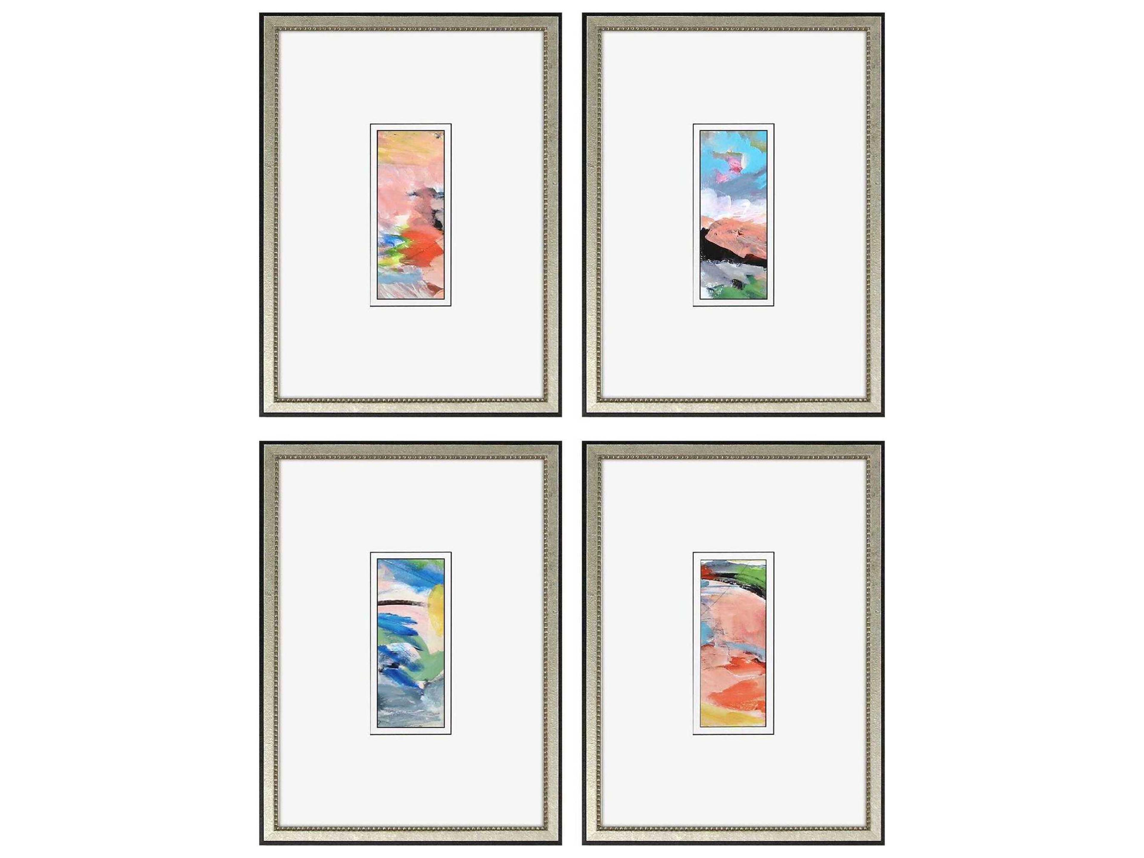 Paragon Abstract Homecoming-II Wall Art Set of 4
