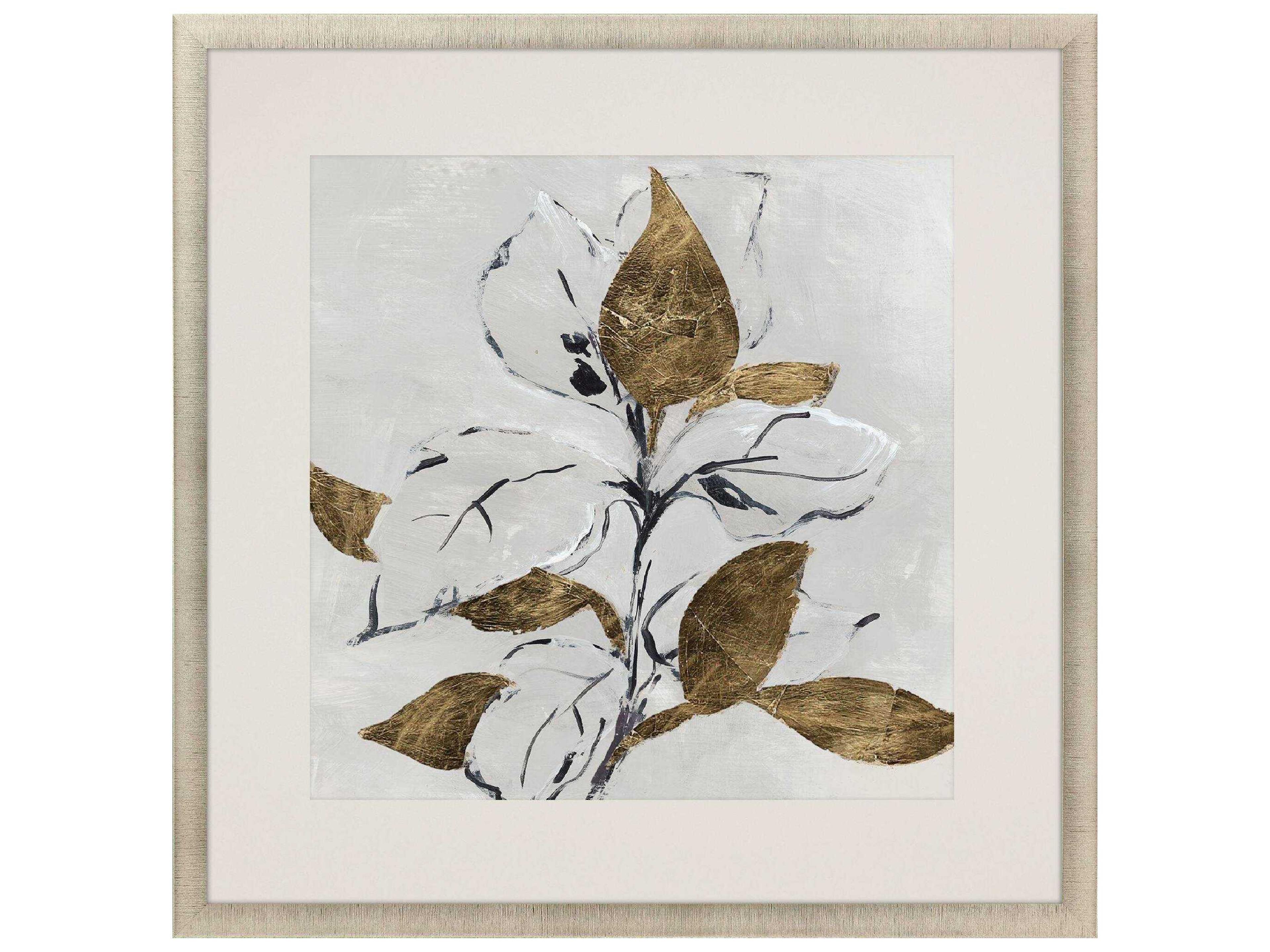 Paragon Florals Golden Floral-I Wall Art