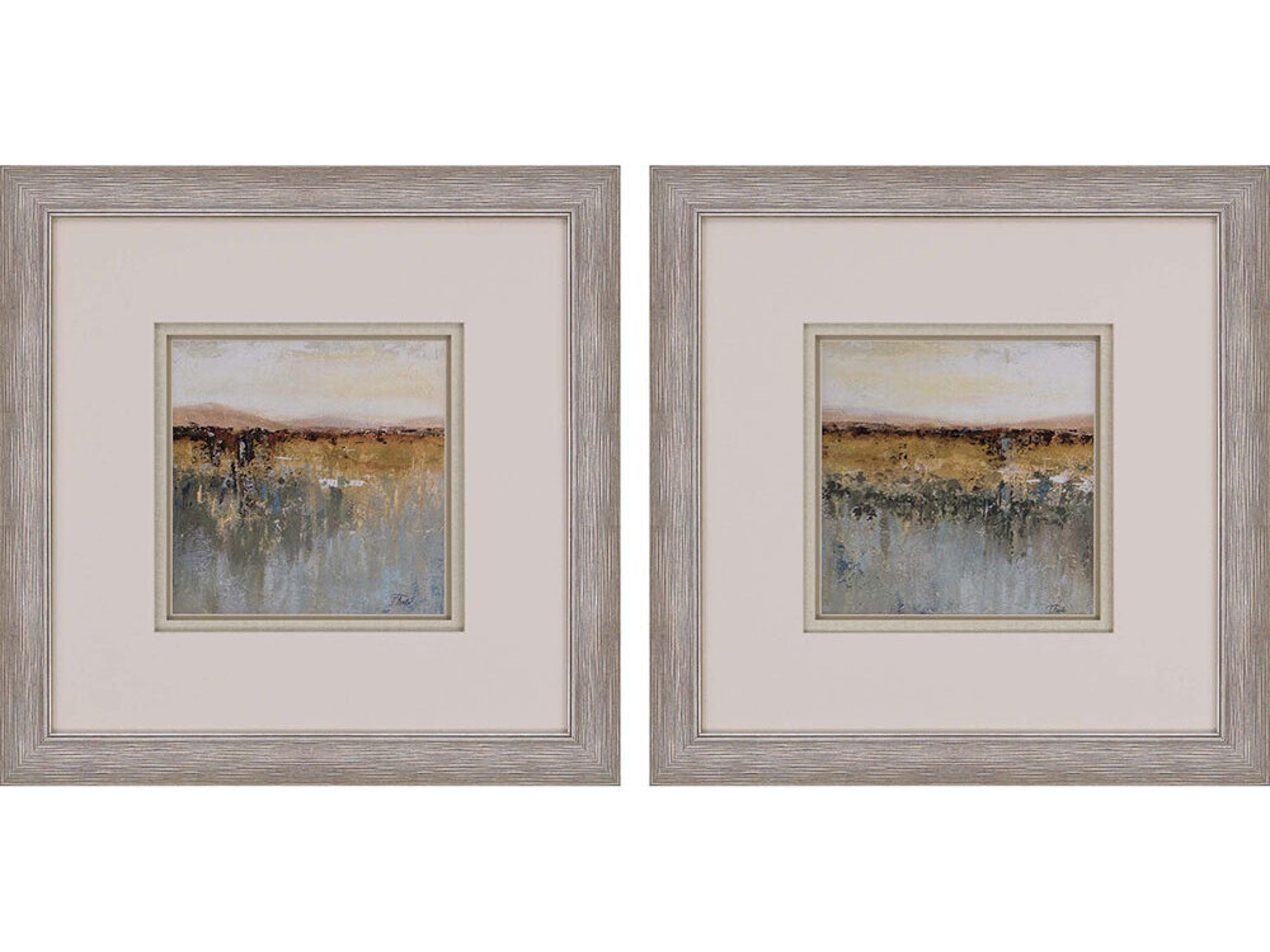 Paragon Abstract Antique Contemporary Wall Art Set of 2