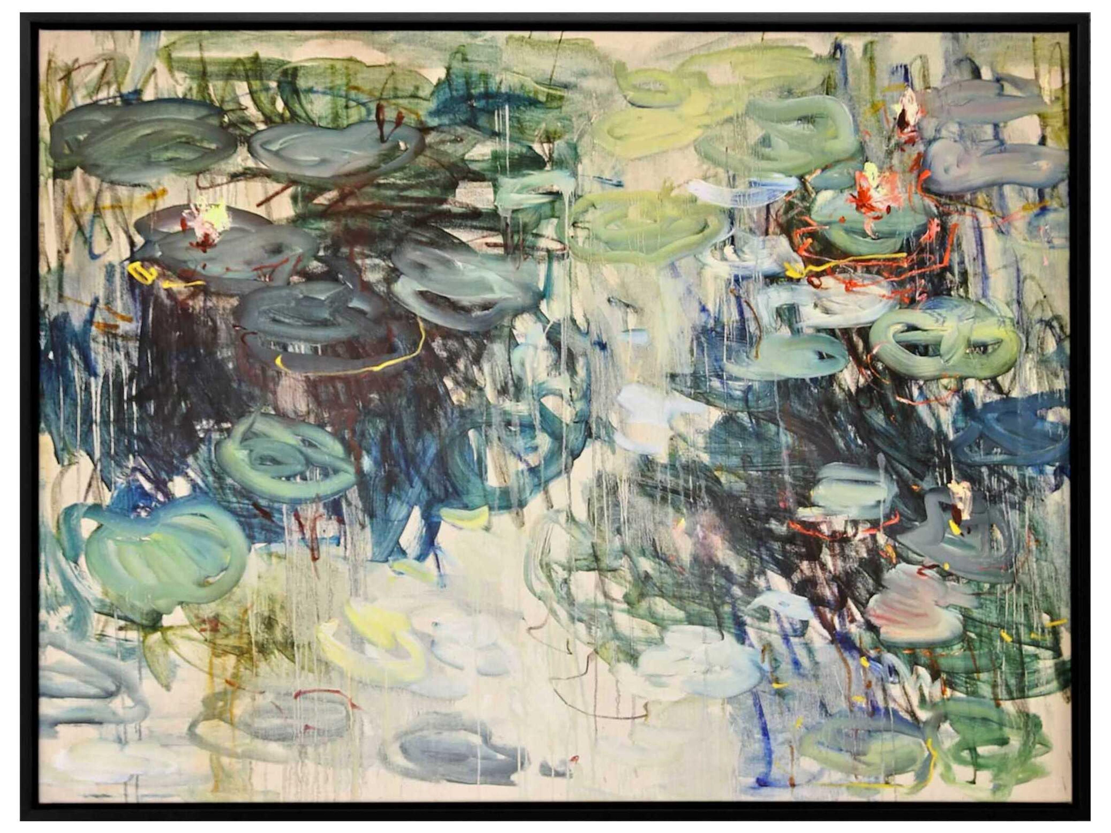 Paragon Lily Pond Canvas Wall Art